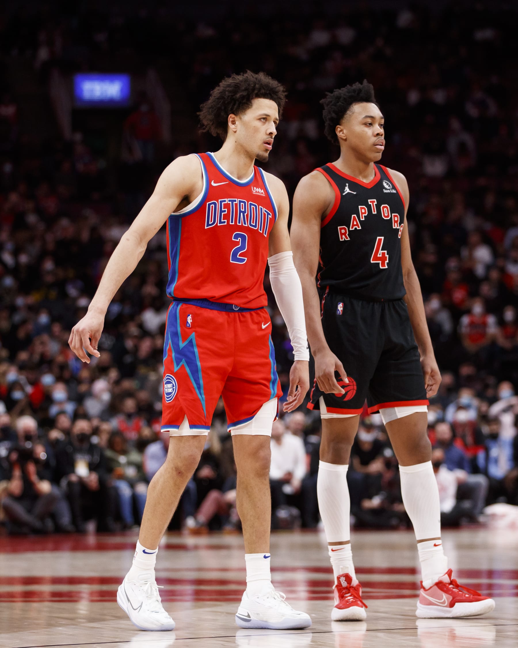 Cade Cunningham and Scottie Barnes