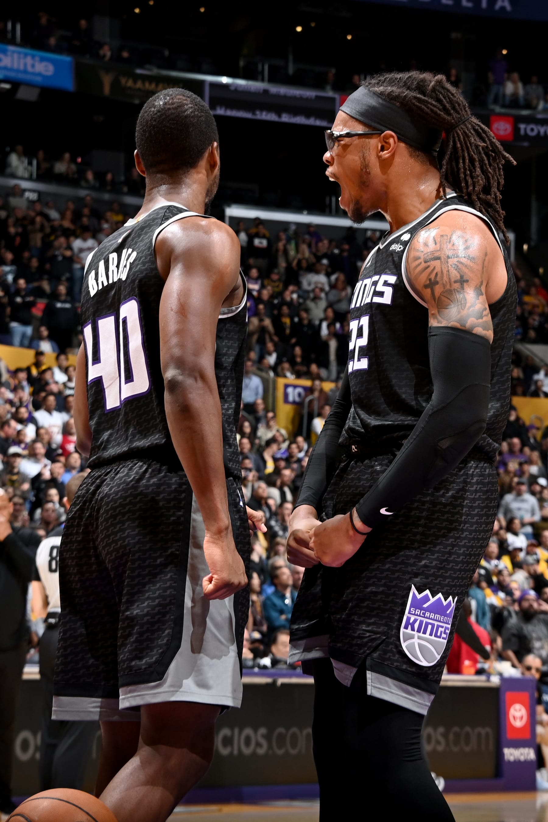 Harrison Barnes and Richaun Holmes