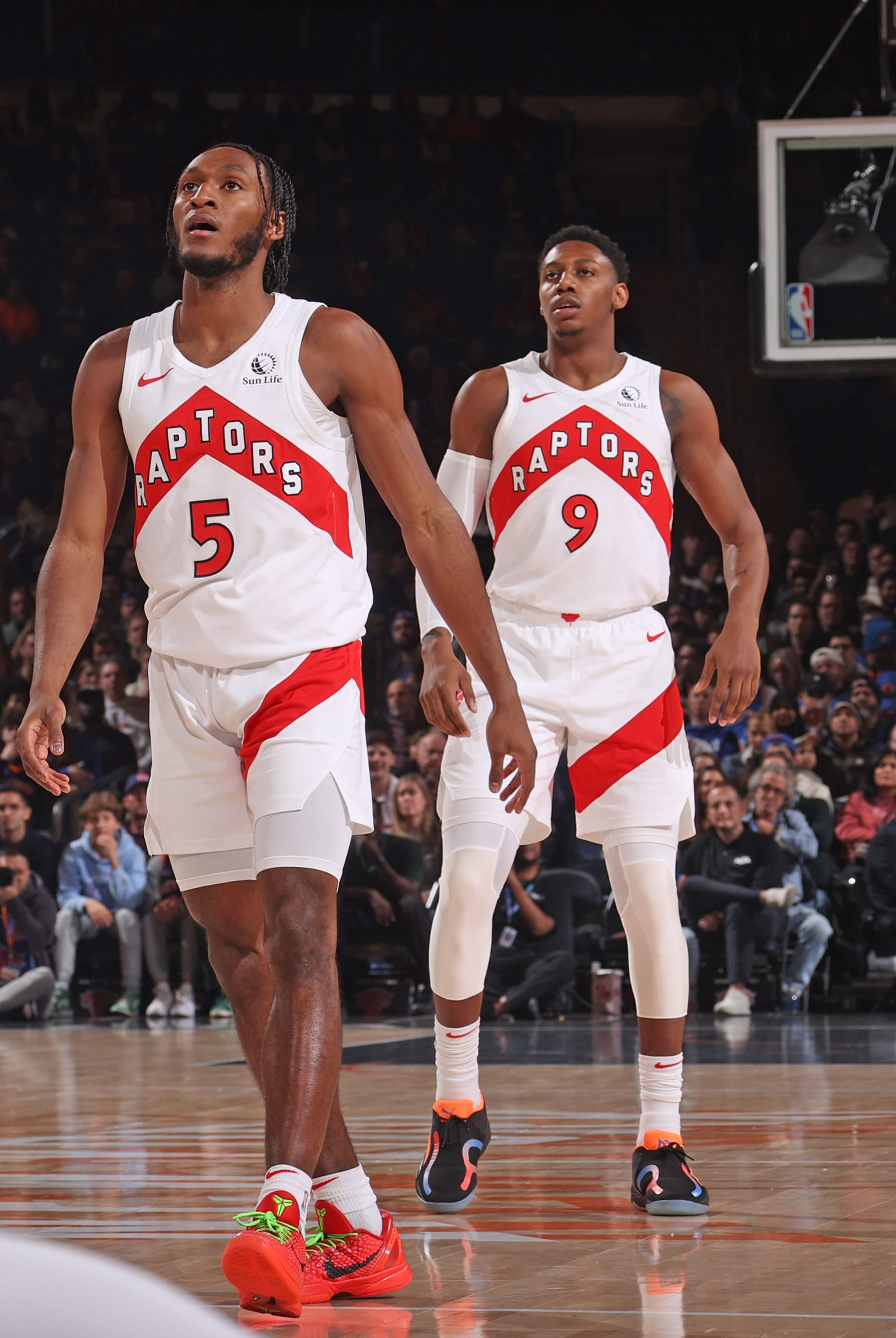 Immanuel Quickley and RJ Barrett