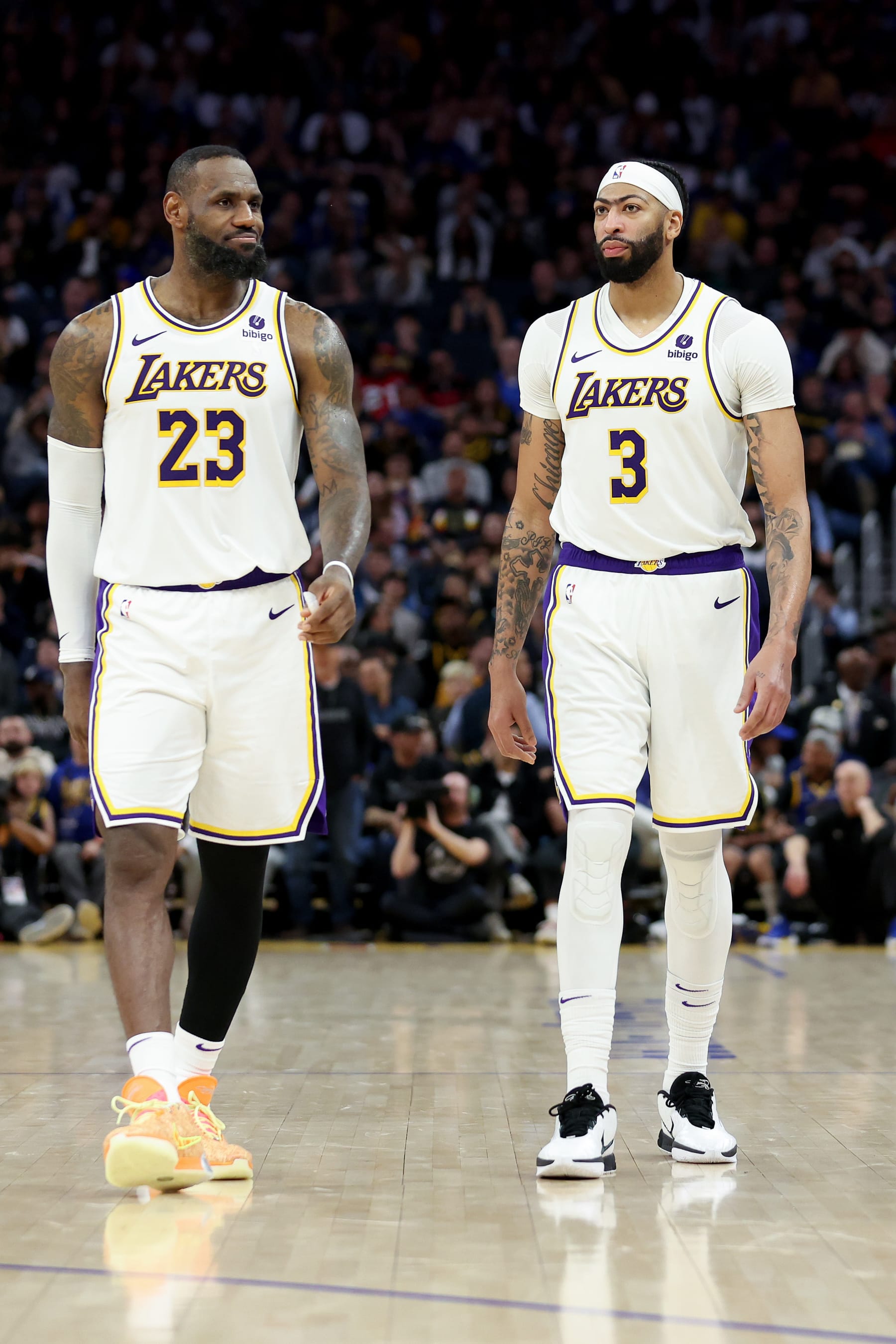 LeBron James and Anthony Davis