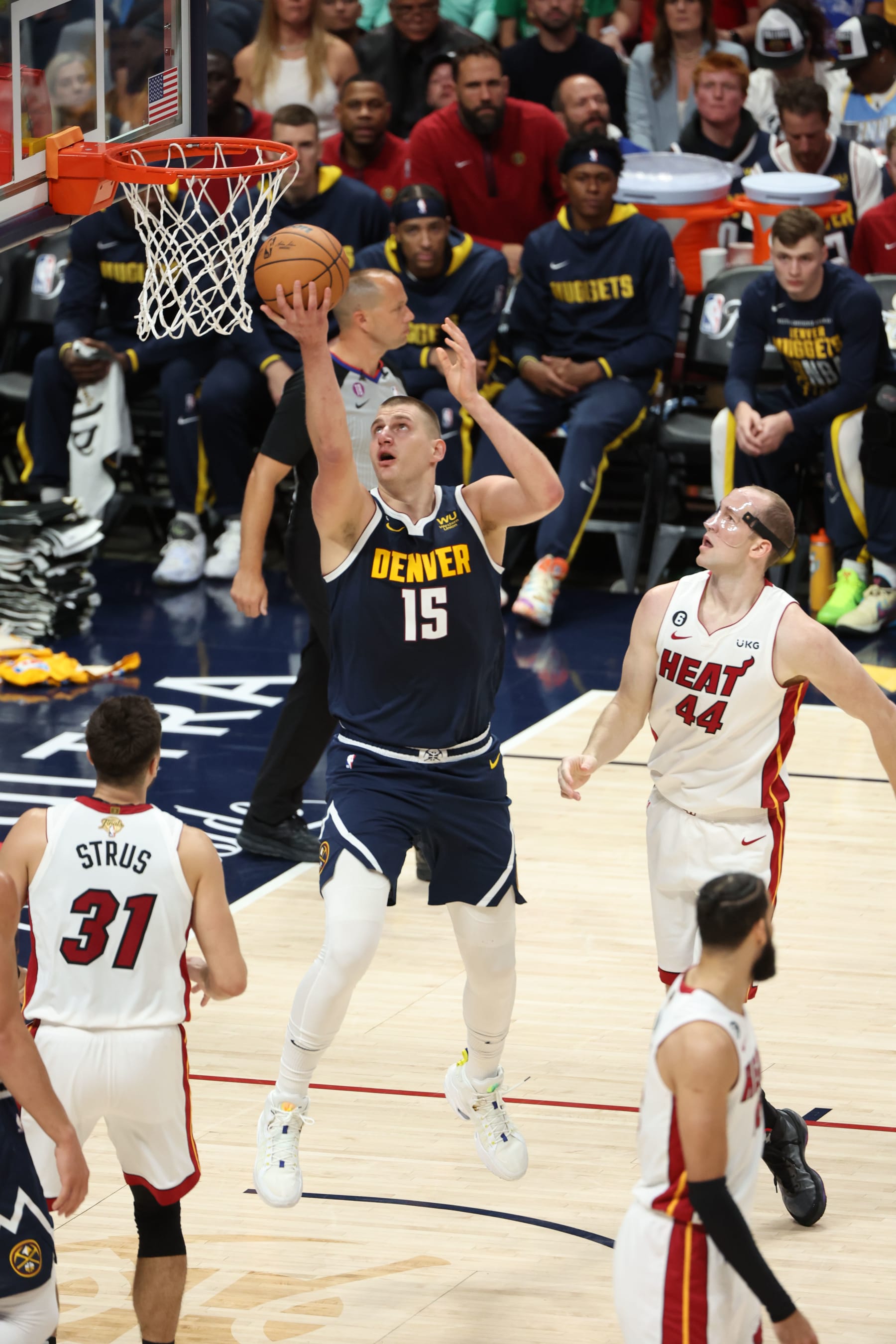 Nikola JokiÄ and Cody Zeller