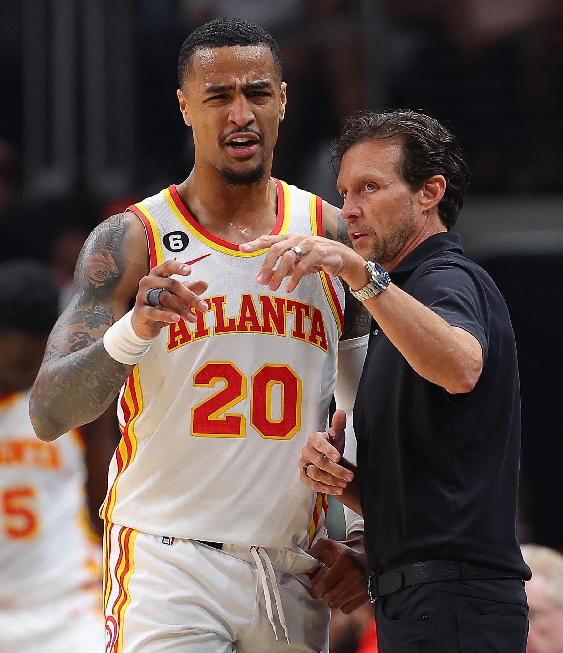 John Collins and Quin Snyder