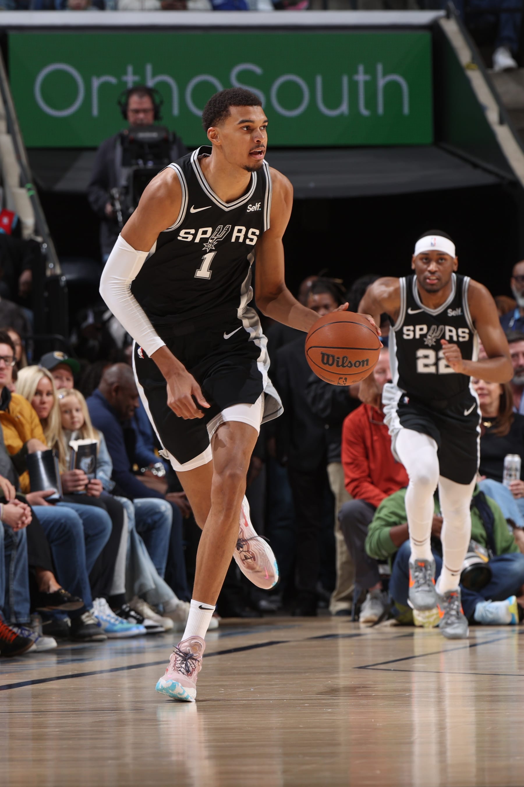 Victor Wembanyama and Malaki Branham