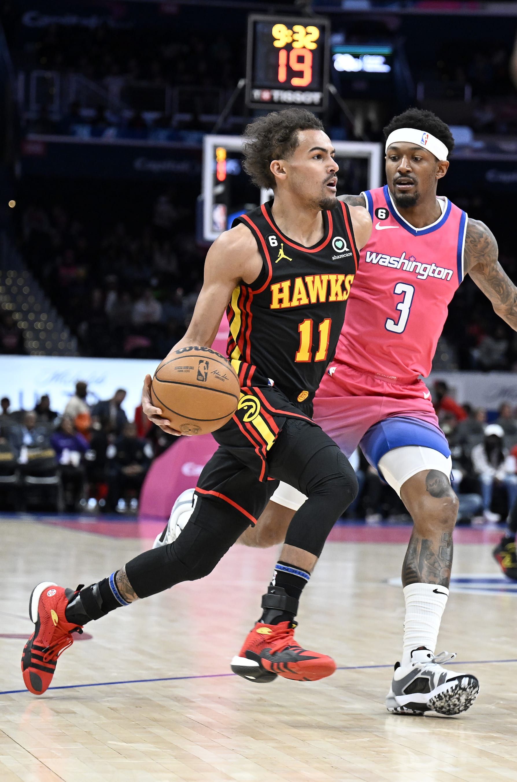 Trae Young and Bradley Beal