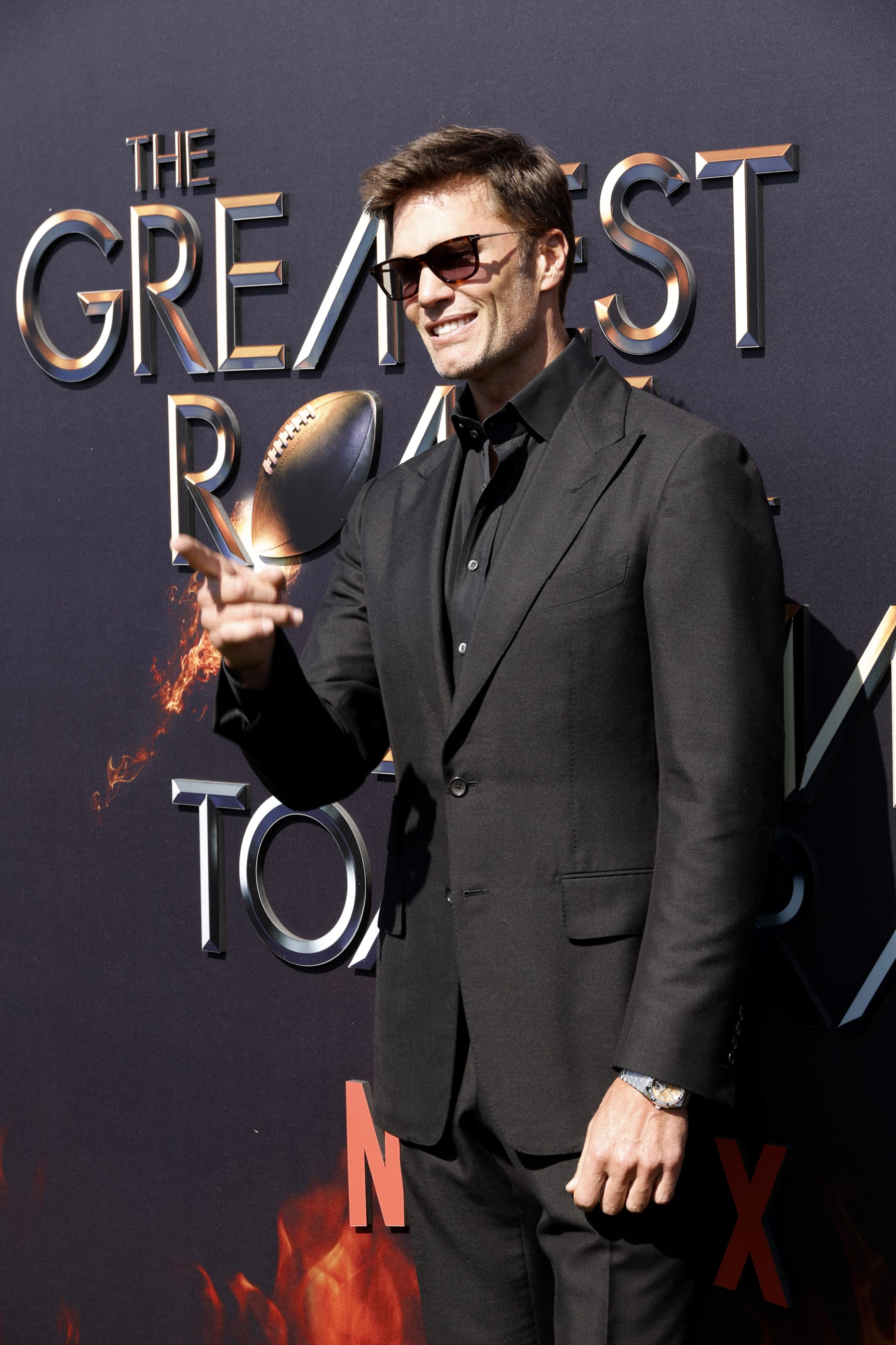 INGLEWOOD, CALIFORNIA - MAY 05: Tom Brady attends Netflix Is A Joke Fest's "The Greatest Roast Of All Time: Tom Brady"  at The Kia Forum on May 05, 2024 in Inglewood, California. (Photo by Frazer Harrison/WireImage)