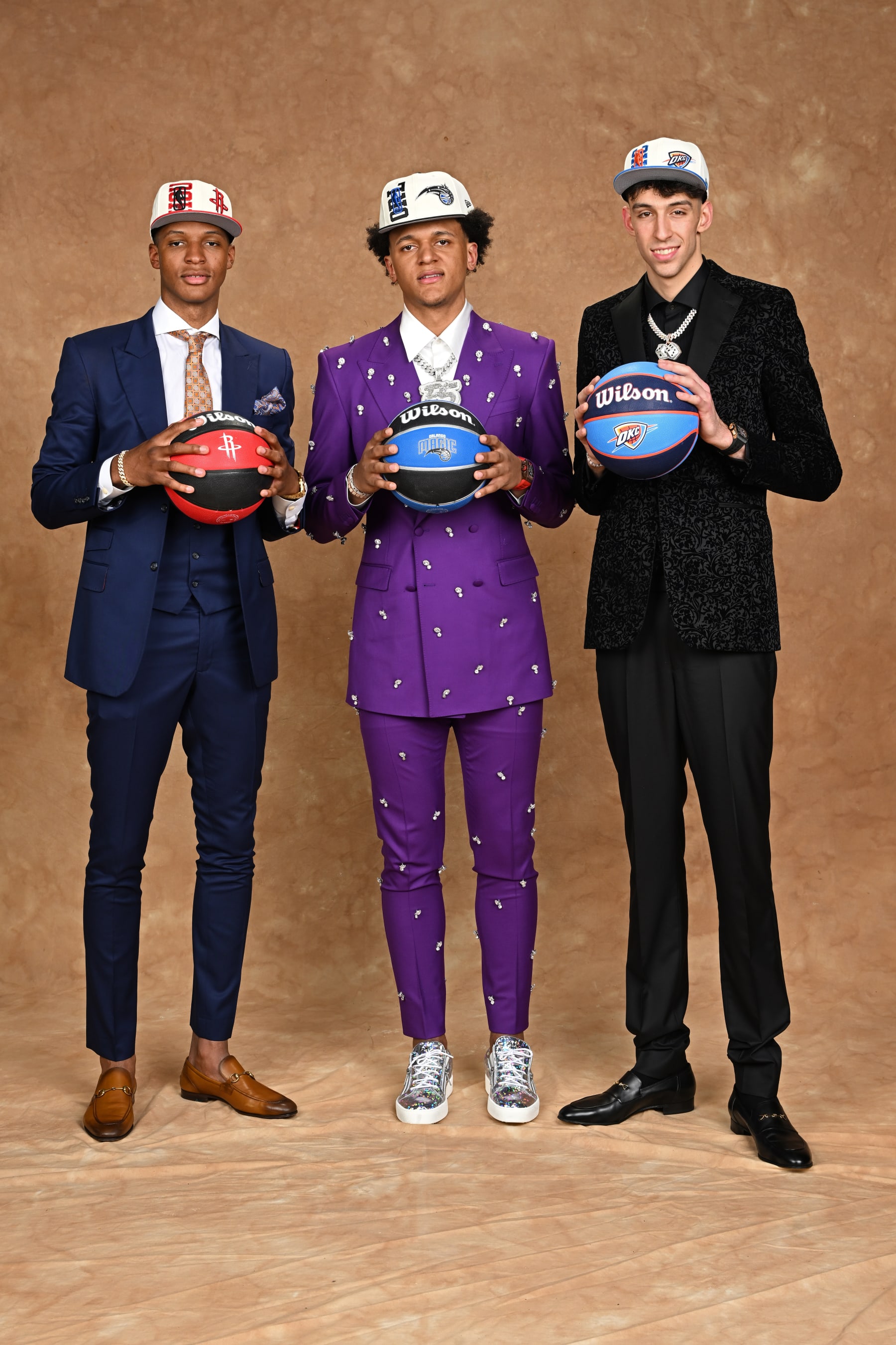 Jabari Smith, Paolo Banchero and Chet Holmgren.