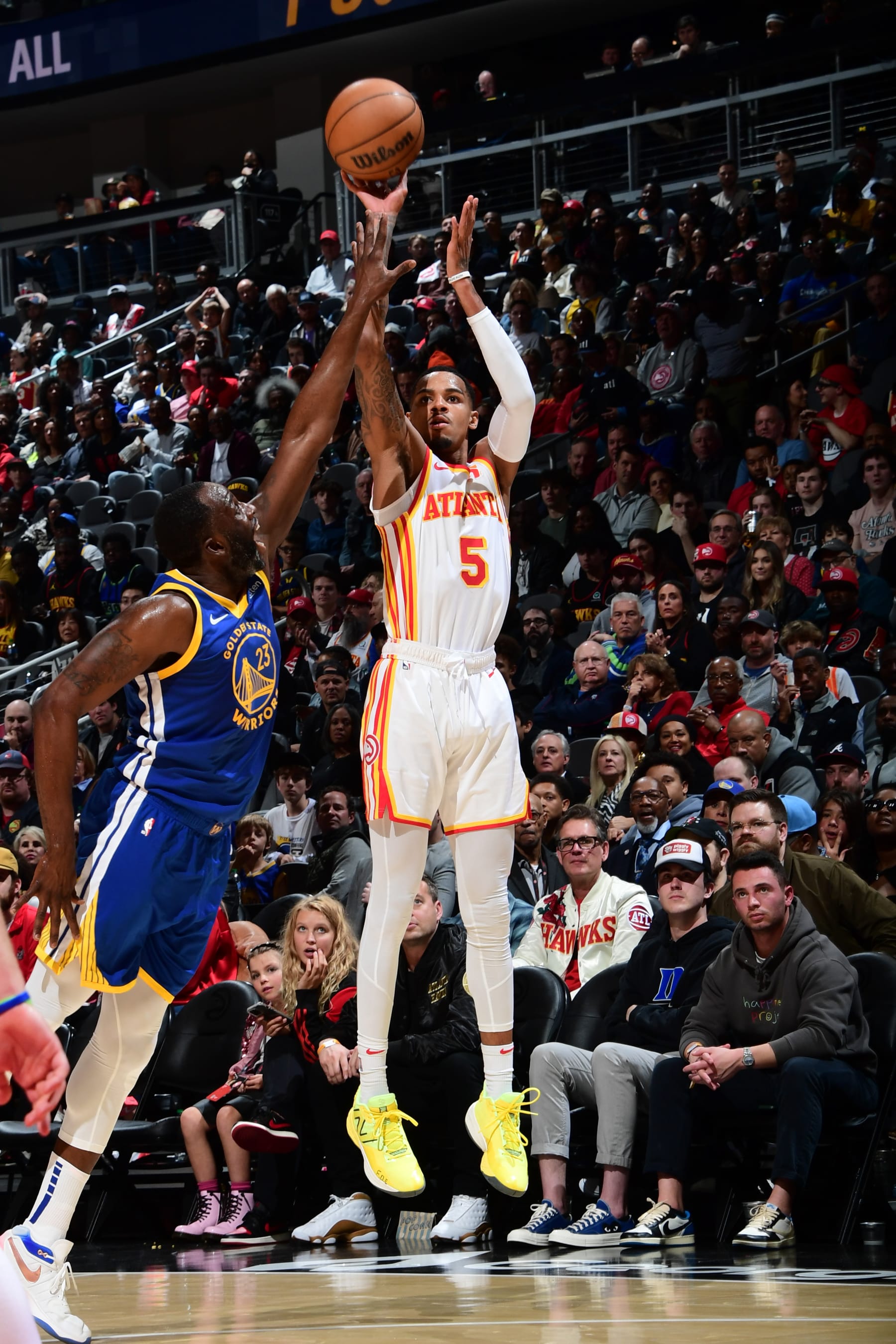 Draymond Green and Dejounte Murray