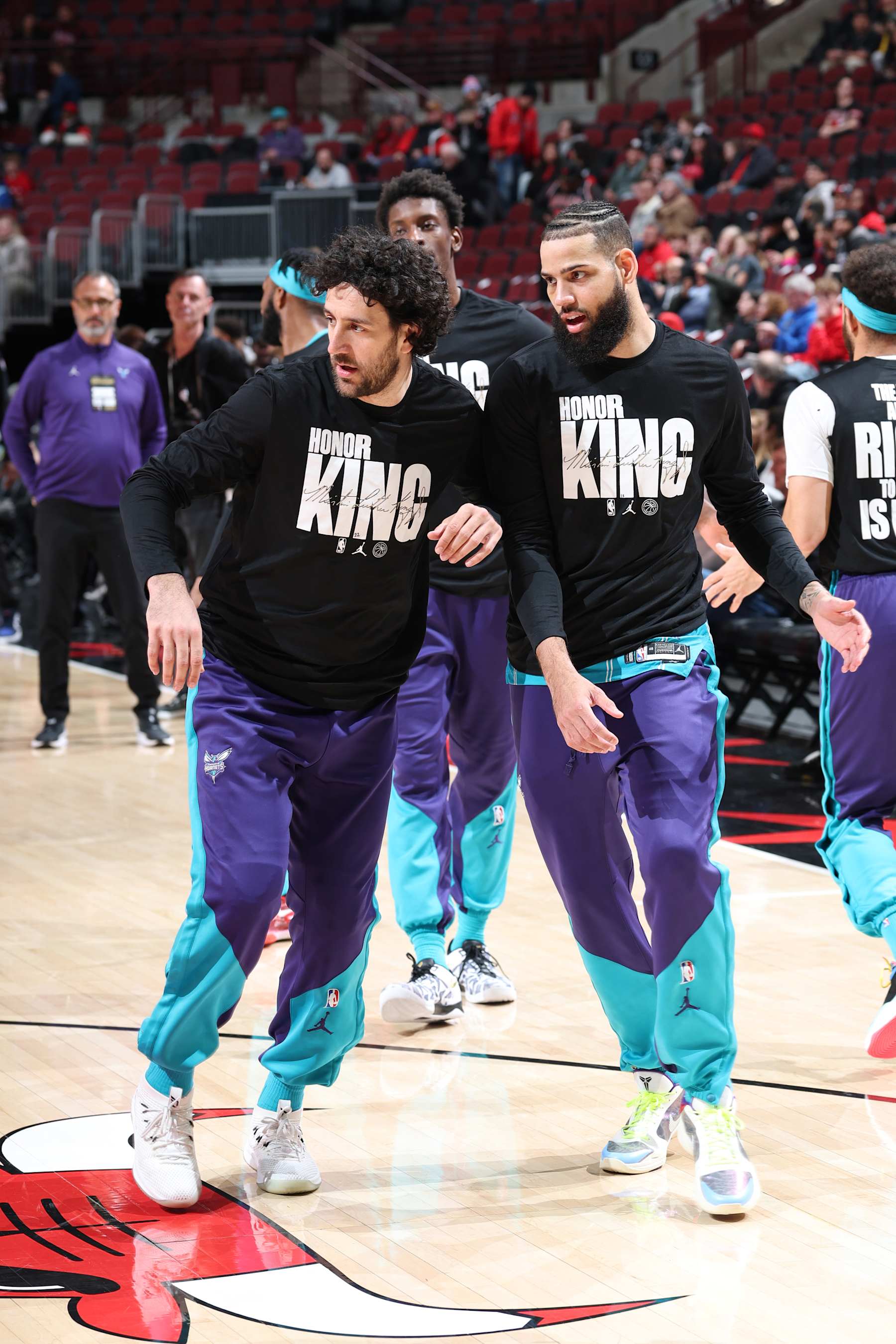 Vasilije MiciÄ and Cody Martin