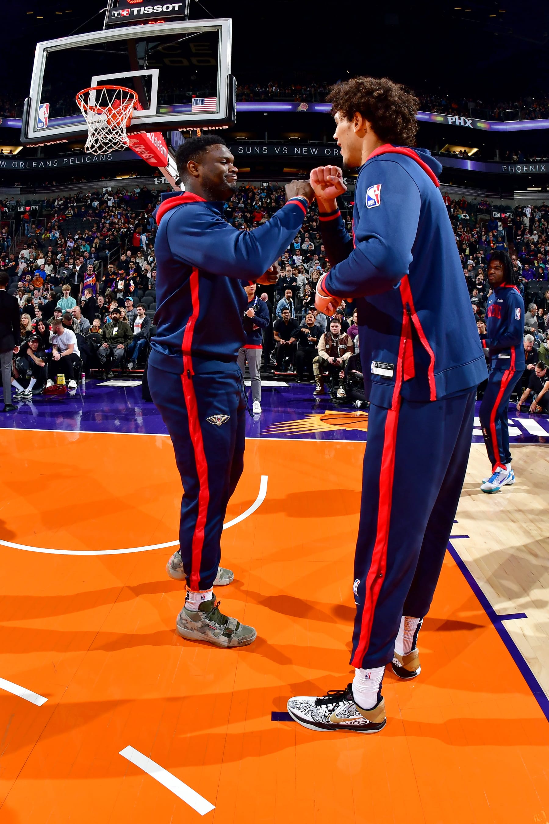 Zion Williamson and Jaxson Hayes