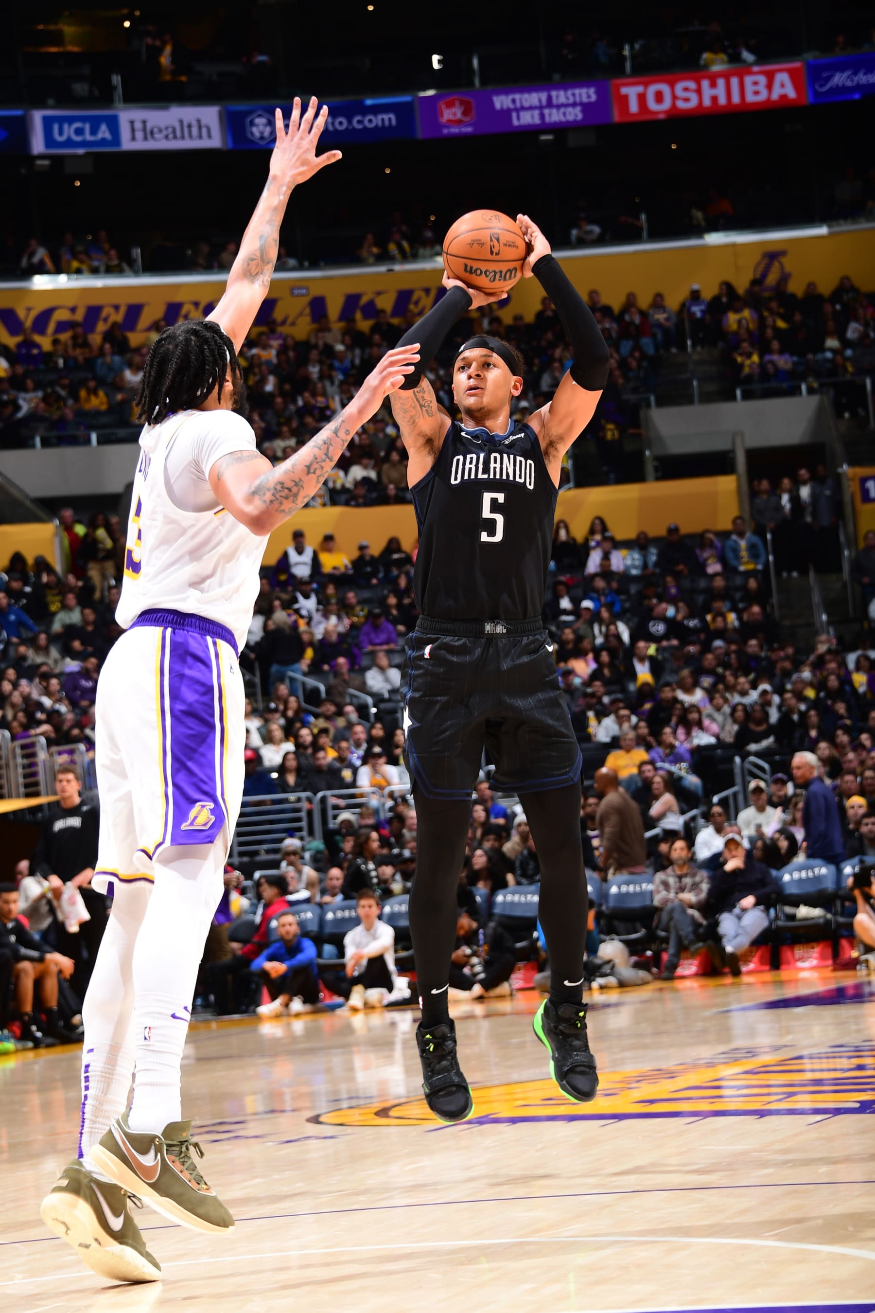 Anthony Davis and Paolo Banchero