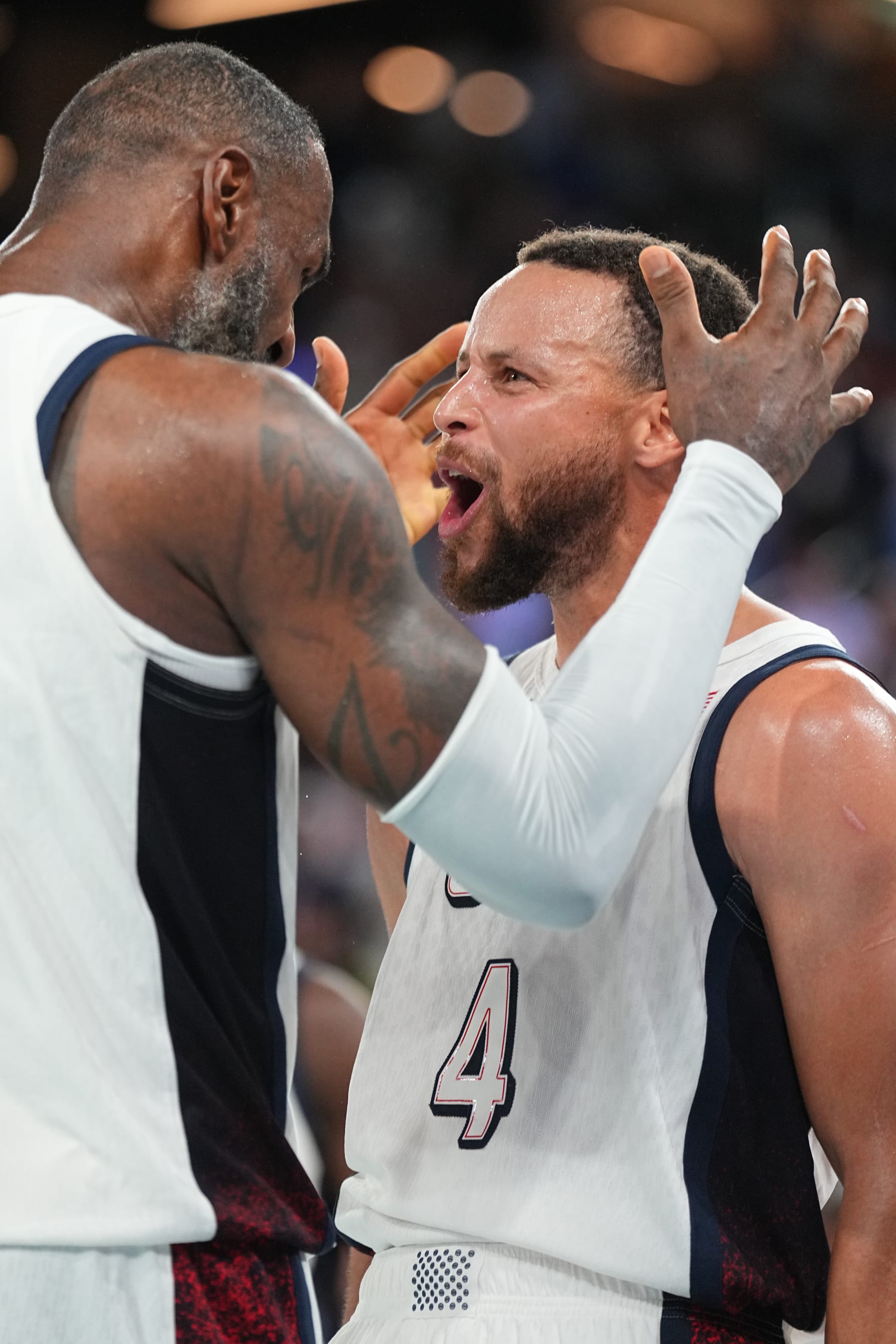 LeBron James and Stephen Curry