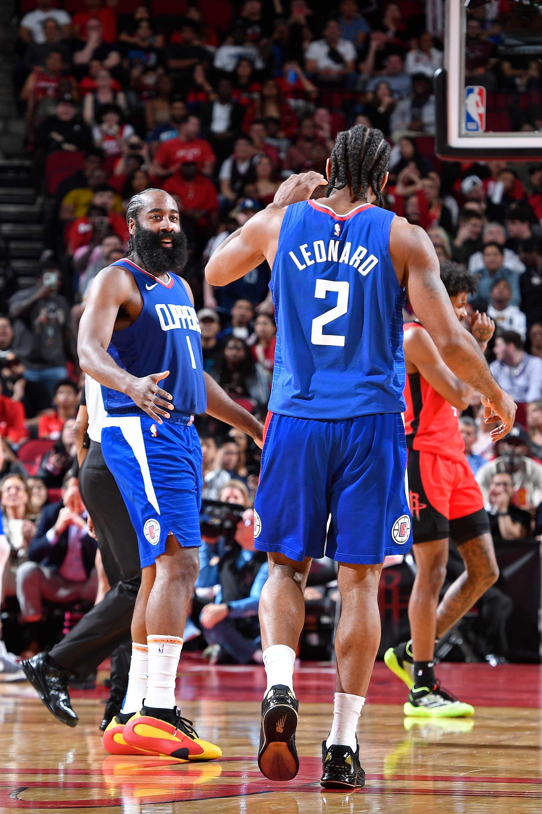 James Harden and Kawhi Leonard