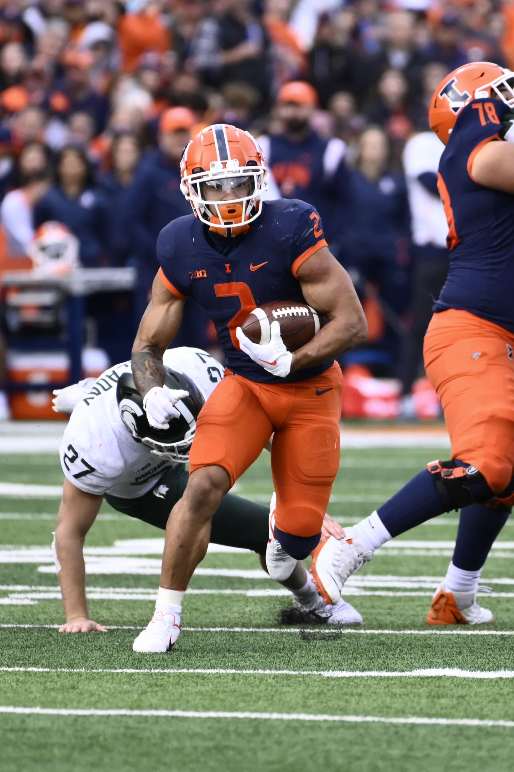 Illinois' Chase Brown