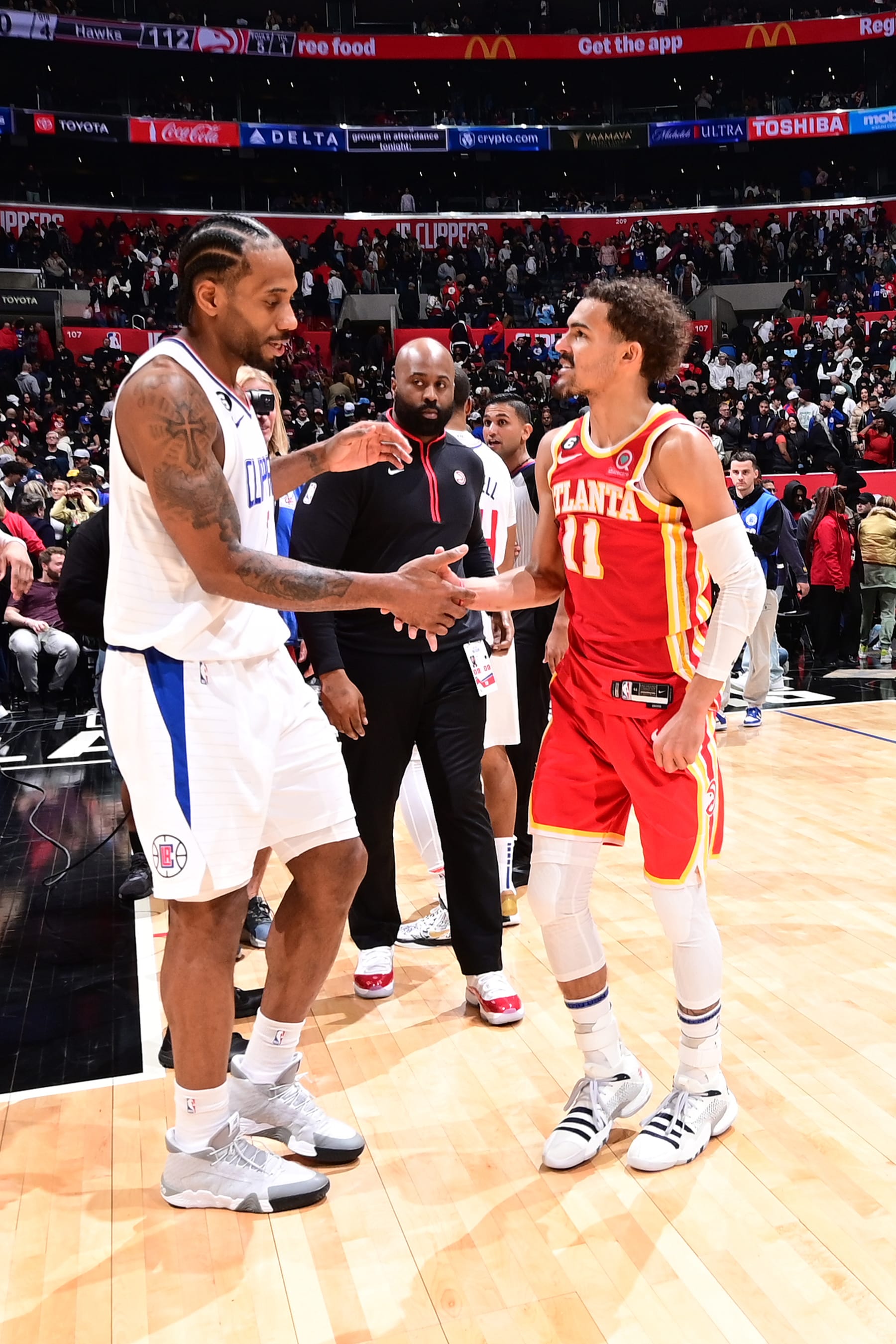 Kawhi Leonard and Trae Young