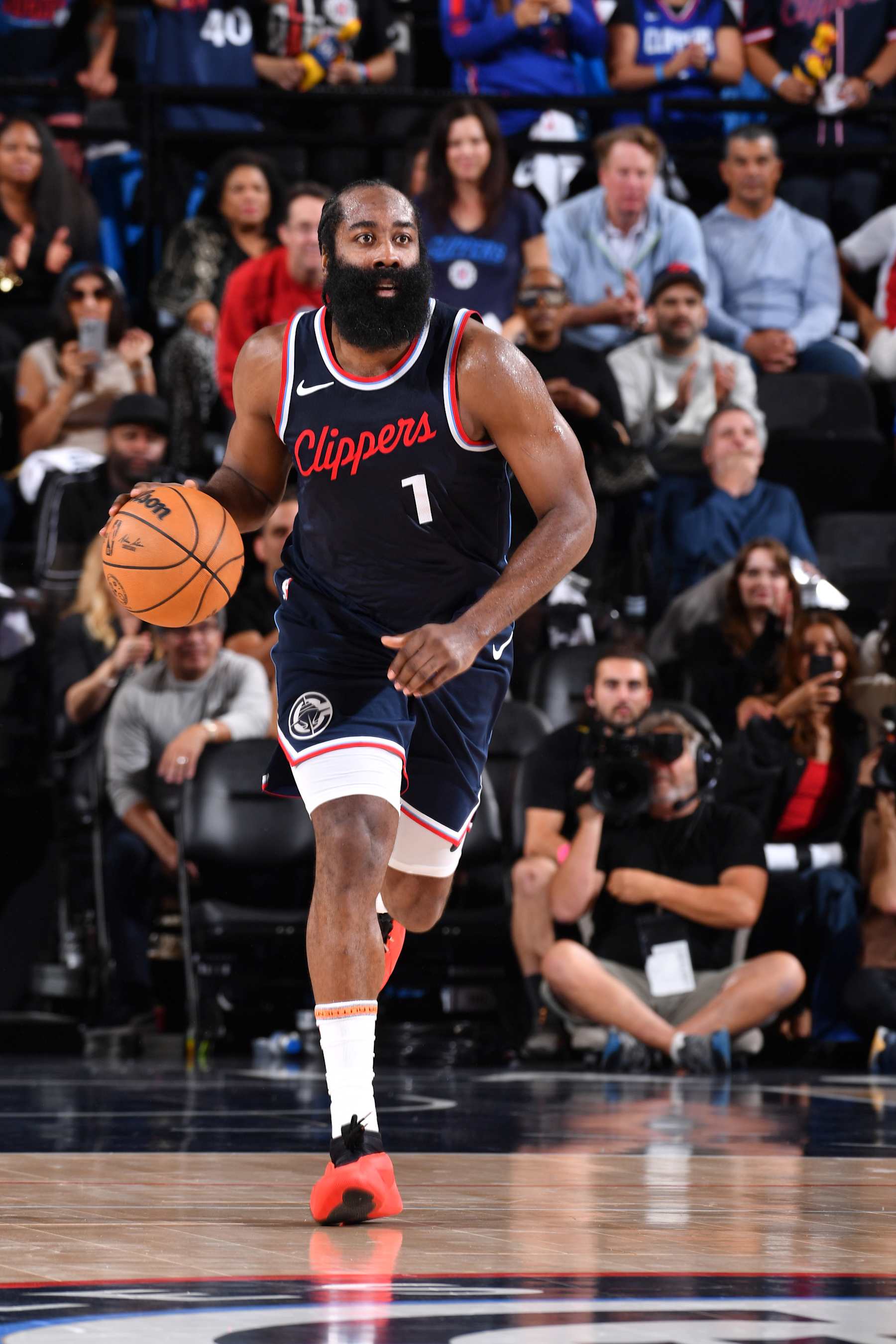 Clippers guard James Harden