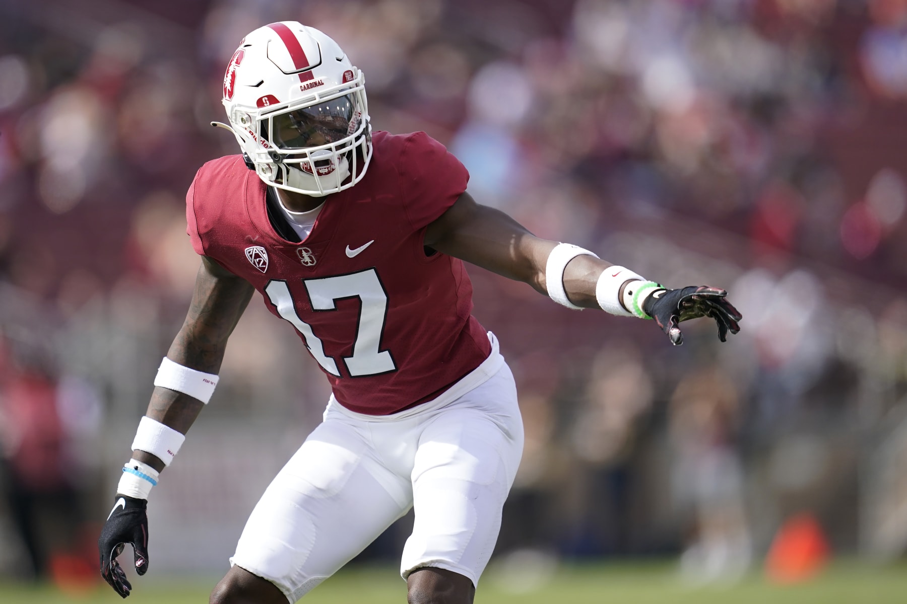 Stanford cornerback Kyu Blu Kelly