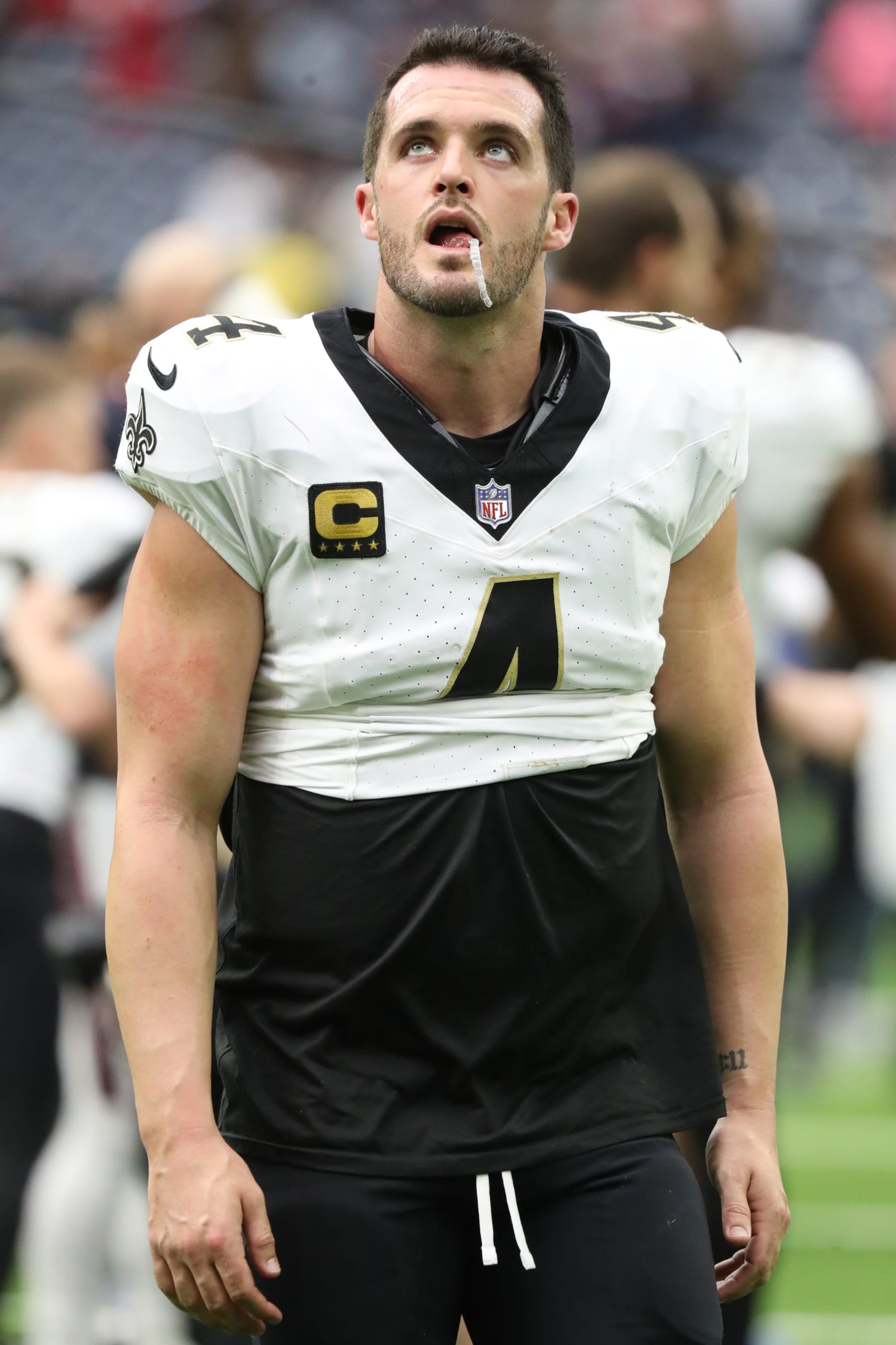 Saints' Derek Carr: 'I Was Livid Coming off the Field' After Loss vs. Texans