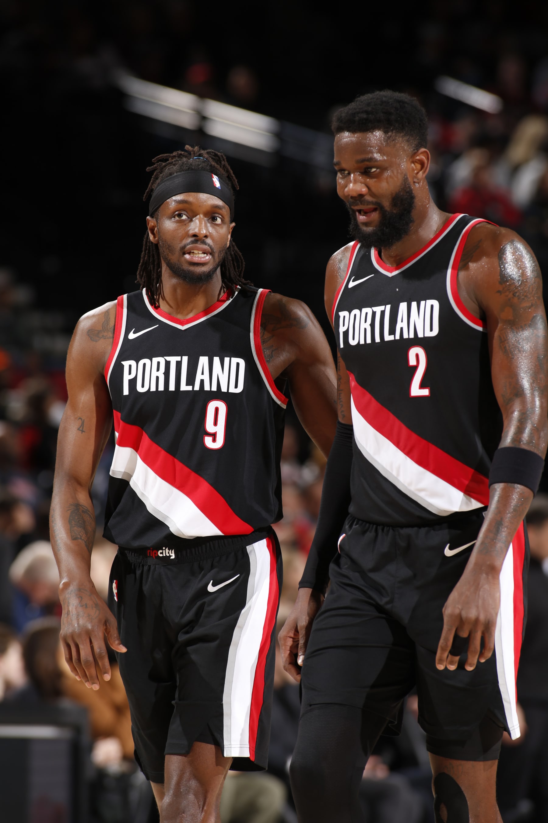Jerami Grant and Deandre Ayton