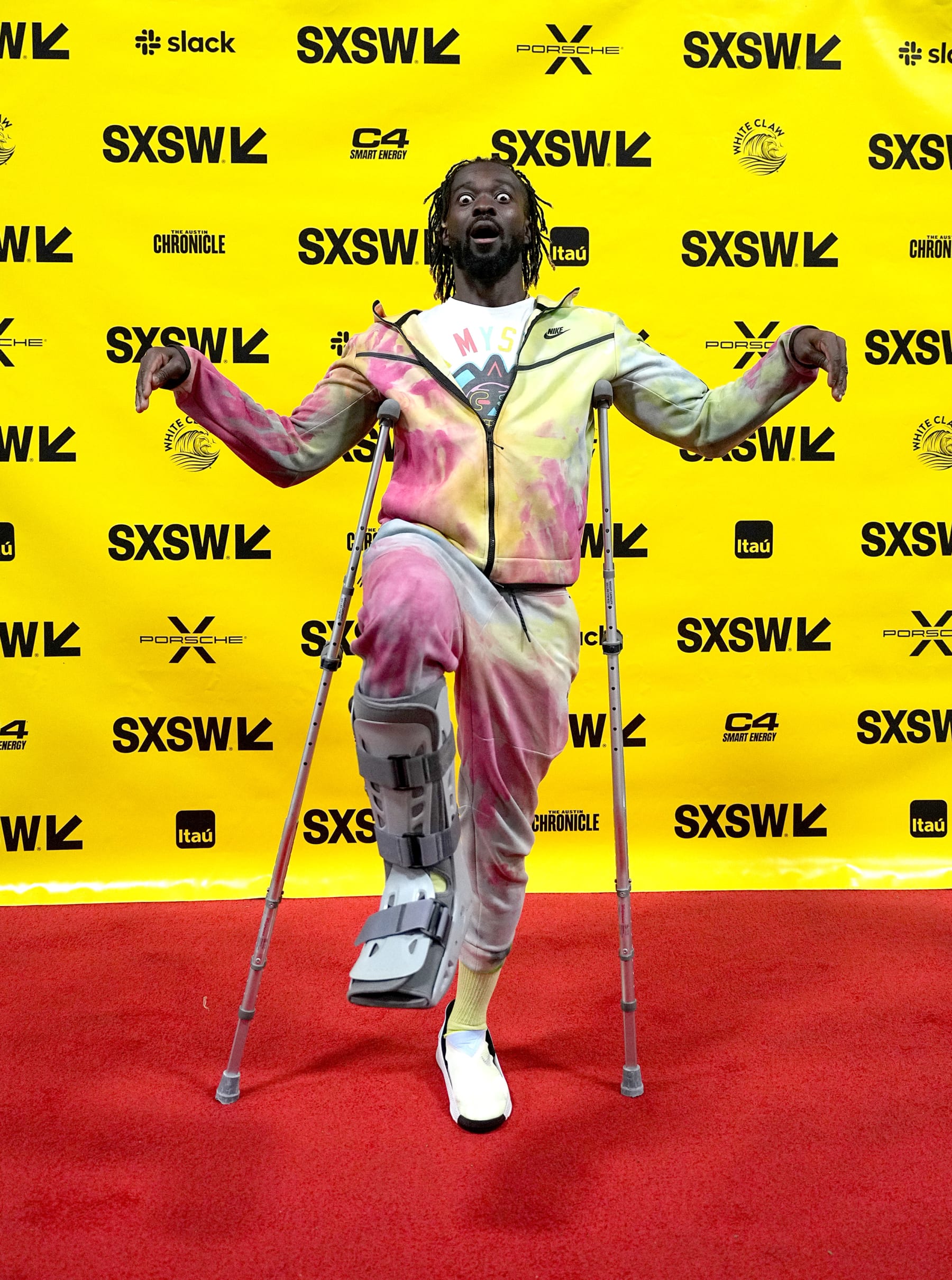 AUSTIN, TEXAS - MARCH 11: Kofi Kingston attends the Featured Session: "Reigniting Fan Engagement at Live Events" during the 2023 SXSW Conference and Festivals at Austin Convention Center on March 11, 2023 in Austin, Texas. (Photo by Stephen Olker/Getty Images for SXSW)