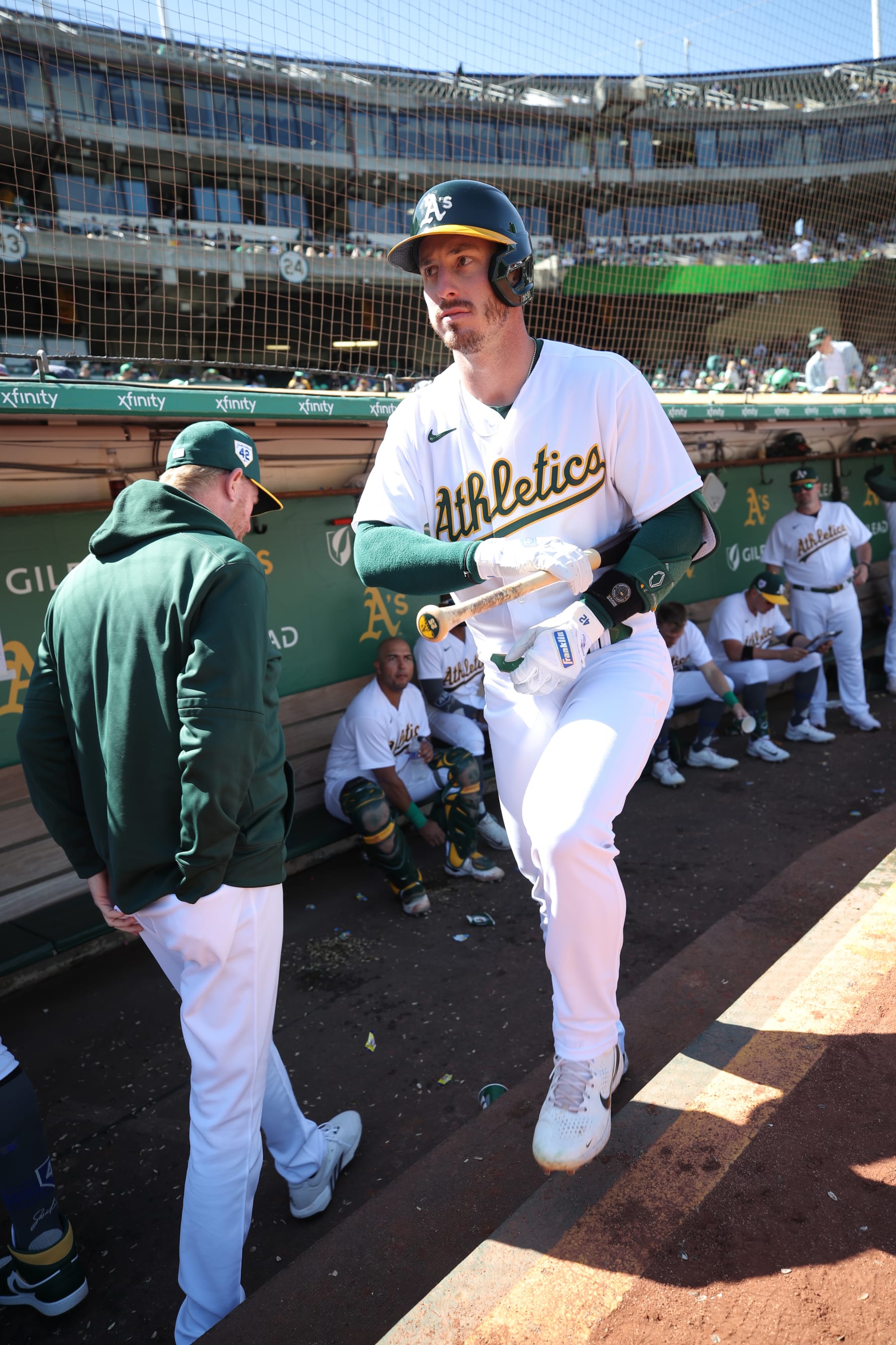 Brent Rooker of the Oakland Athletics