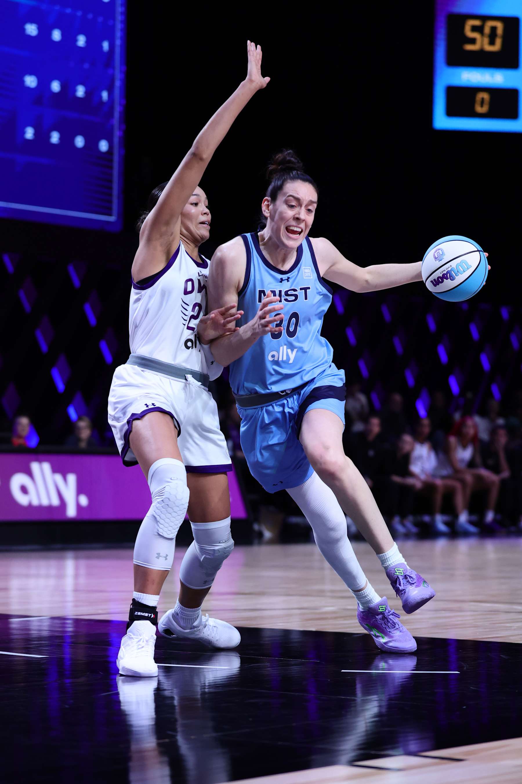 Napheesa Collier and Breanna Stewart