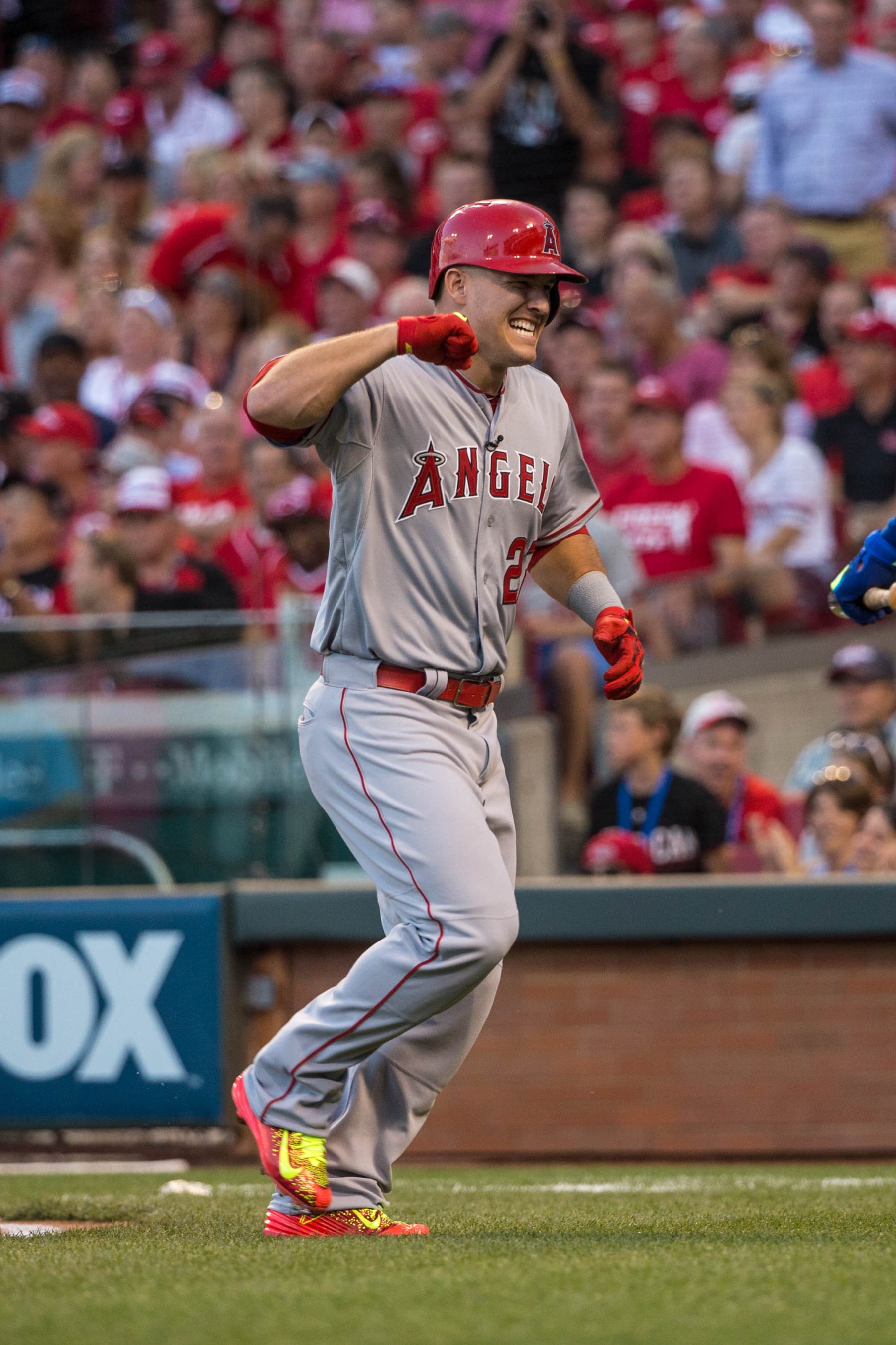 Mike Trout in the 2015 All-Star Game