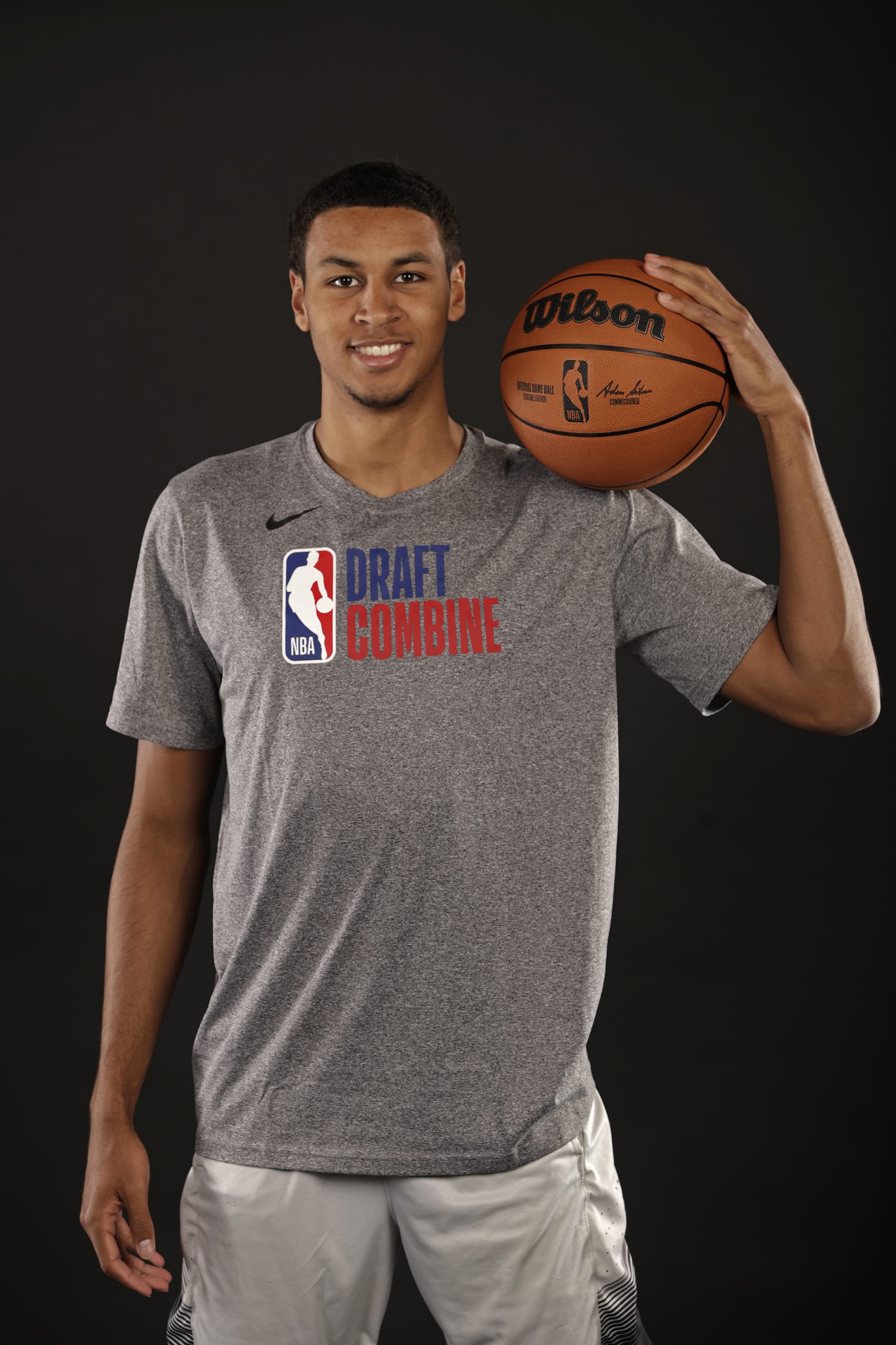 CHICAGO, IL - MAY 16: Kris Murray poses for a portrait during the 2023 NBA Draft Combine Circuit on May 16, 2023 in Chicago, Illinois. NOTE TO USER: User expressly acknowledges and agrees that, by downloading and or using this photograph, user is consenting to the terms and conditions of the Getty Images License Agreement. Mandatory Copyright Notice: Copyright 2023 NBAE (Photo by Brian Sevald/NBAE via Getty Images)