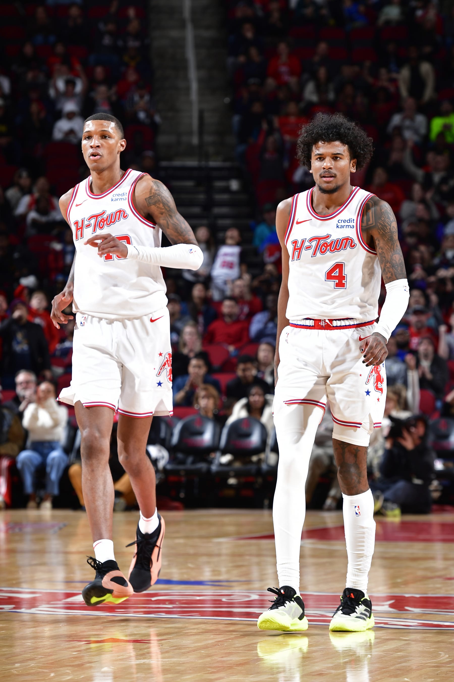 Jabari Smith Jr. and Jalen Green