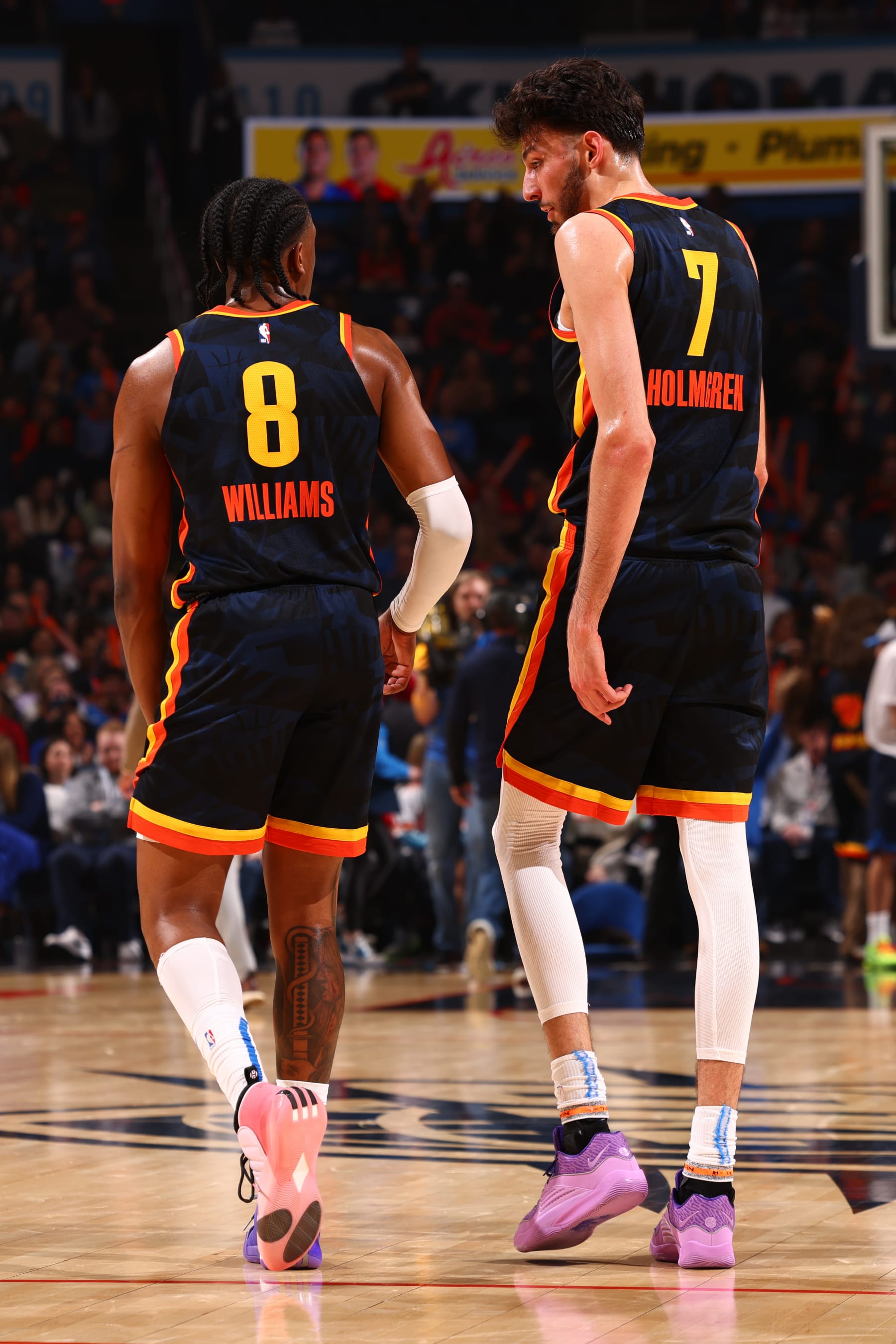 Jalen Williams and Chet Holmgren