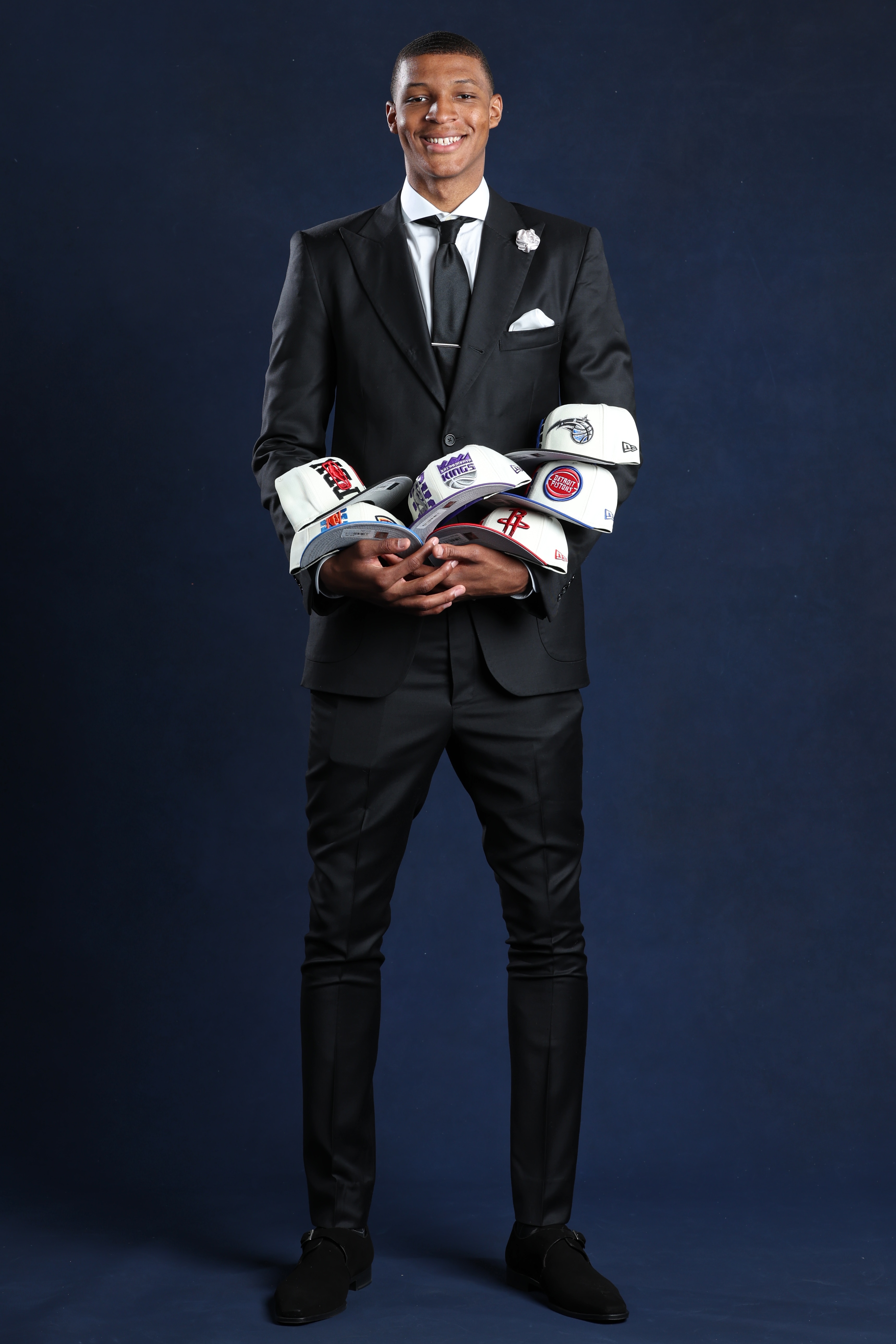 CHICAGO,IL - MAY 17: NBA Prospect, Jabari Smith poses for a portrait during the 2022 NBA Draft Lottery at McCormick Place on May 17, 2022 in Chicago, Illinois. NOTE TO USER: User expressly acknowledges and agrees that, by downloading and or using this photograph, User is consenting to the terms and conditions of the Getty Images License Agreement. Mandatory Copyright Notice: Copyright 2022 NBAE (Photo by David Sherman/NBAE via Getty Images)