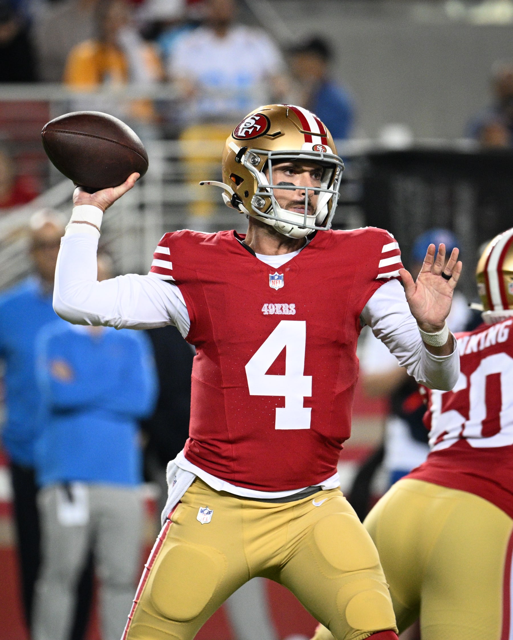 San Francisco 49ers quarterback Brandon Allen