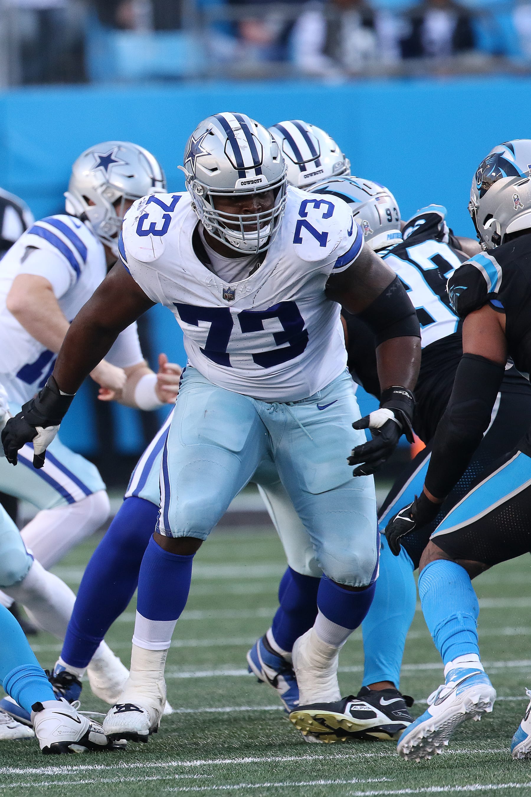 Cowboys offensive lineman Tyler Smith