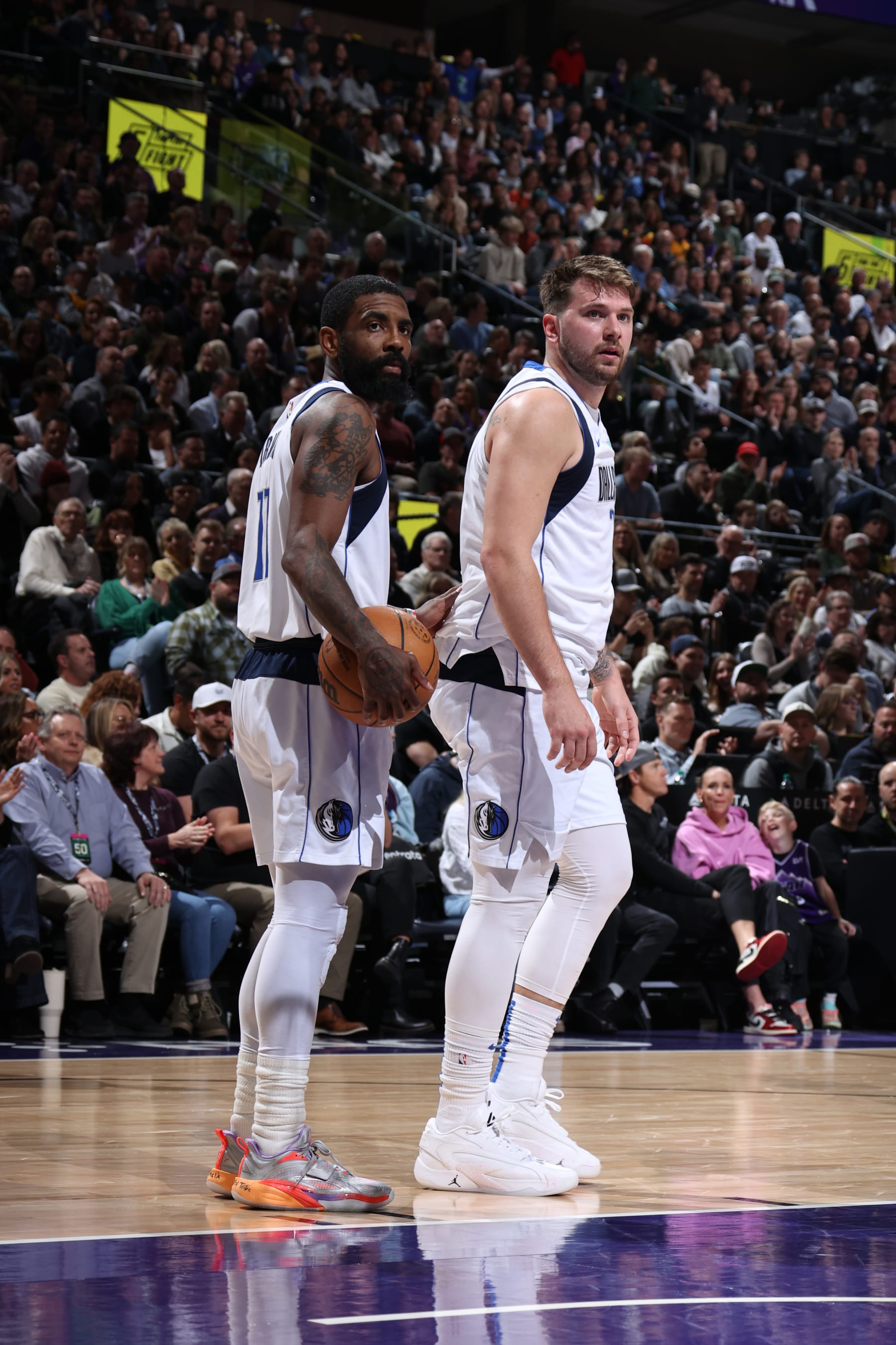 Kyrie Irving and Luka DonÄiÄ