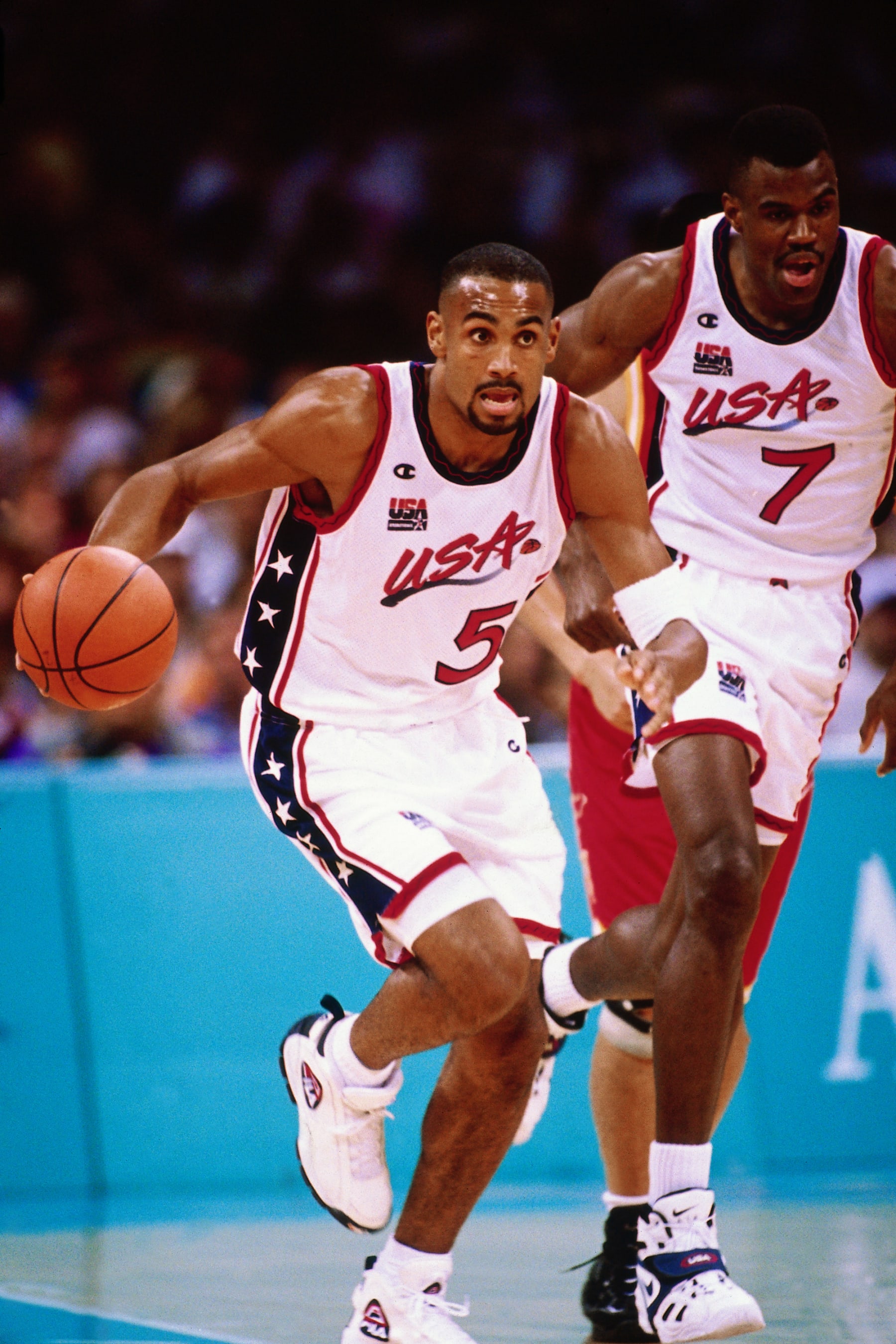 Grant Hill and David Robinson