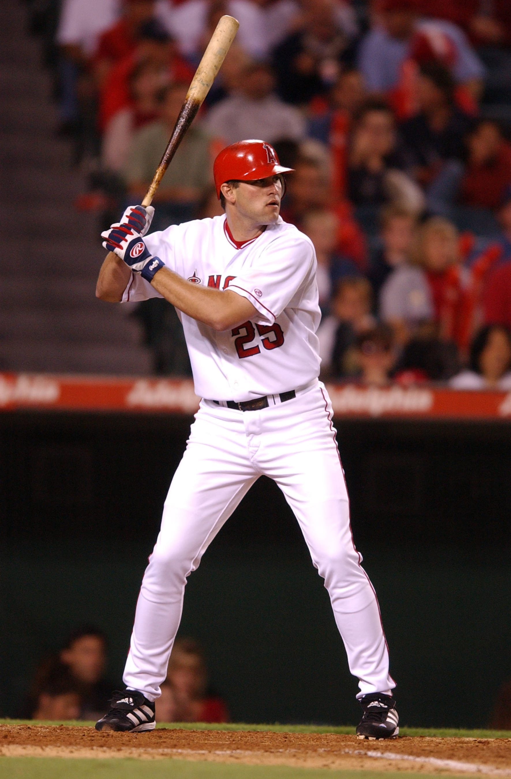 28 Sept 2002:  Troy Glaus of the Anaheim Angels during the Angels 8-4 victory over the Seattle Mariners at Edison Field in Anaheim, CA. (Photo by John Cordes/Icon Sportswire via Getty Images)