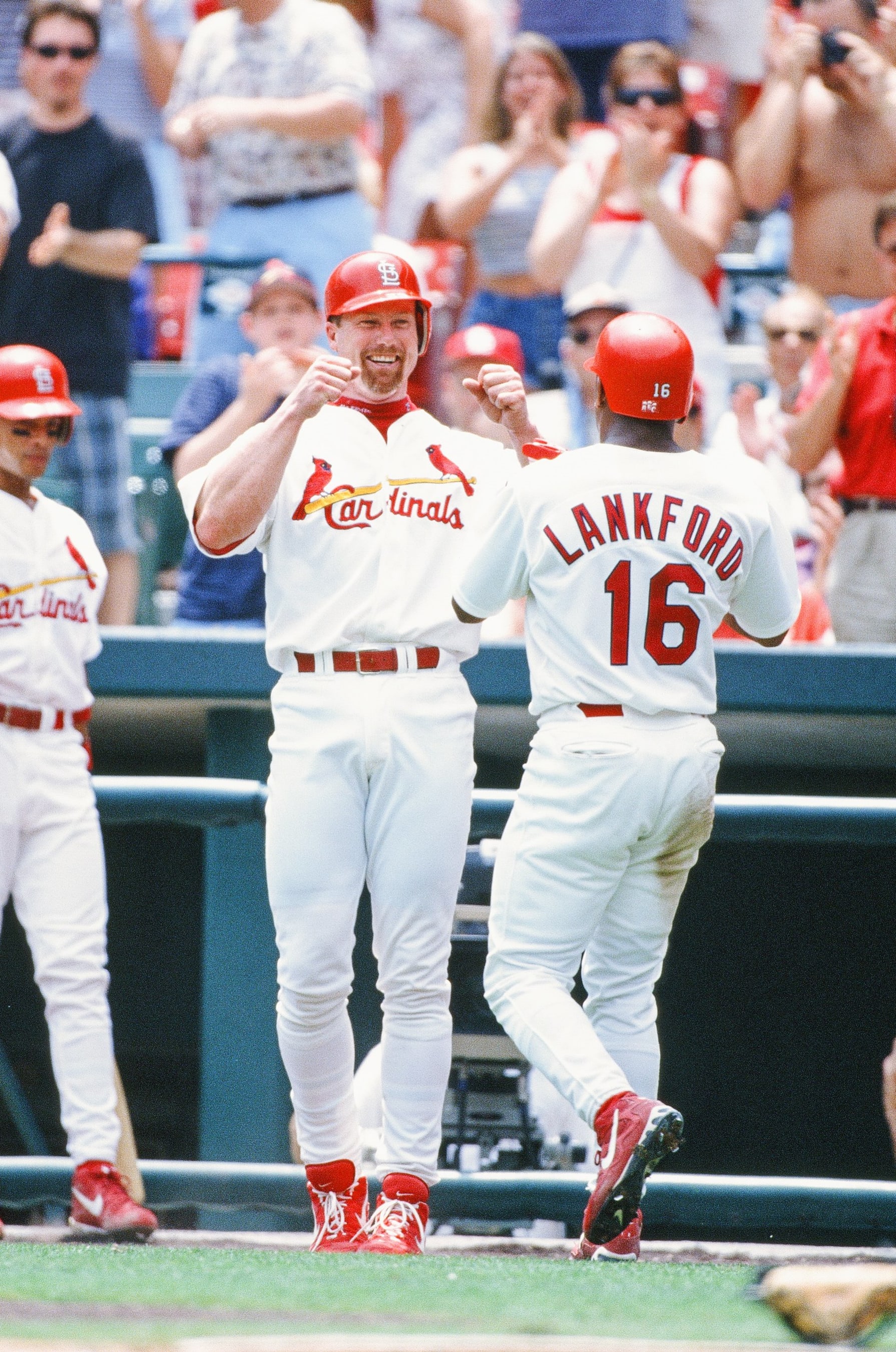 Mark McGwire and Ray Lankford