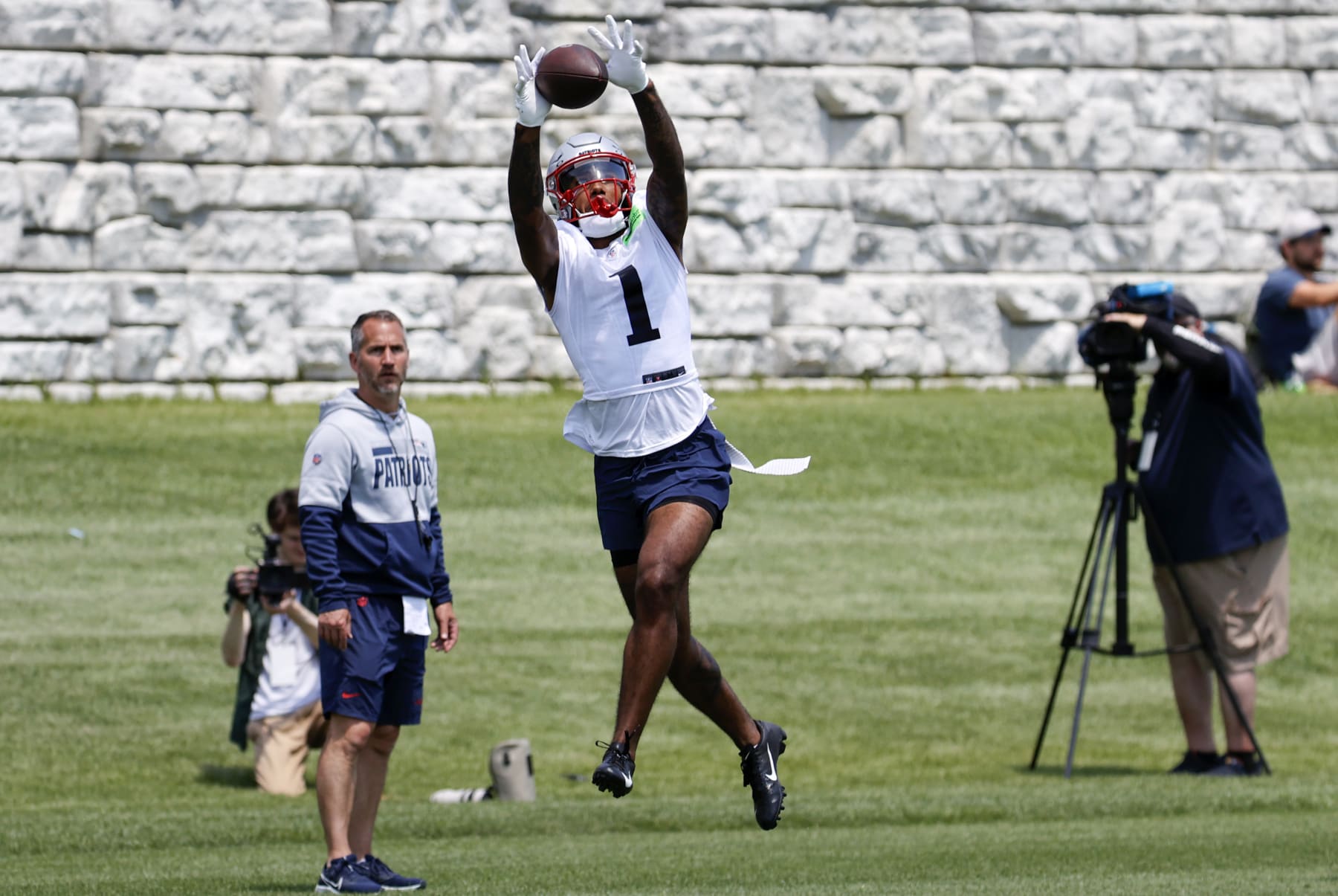 New England Patriots wide receiver Ja'Lynn Polk