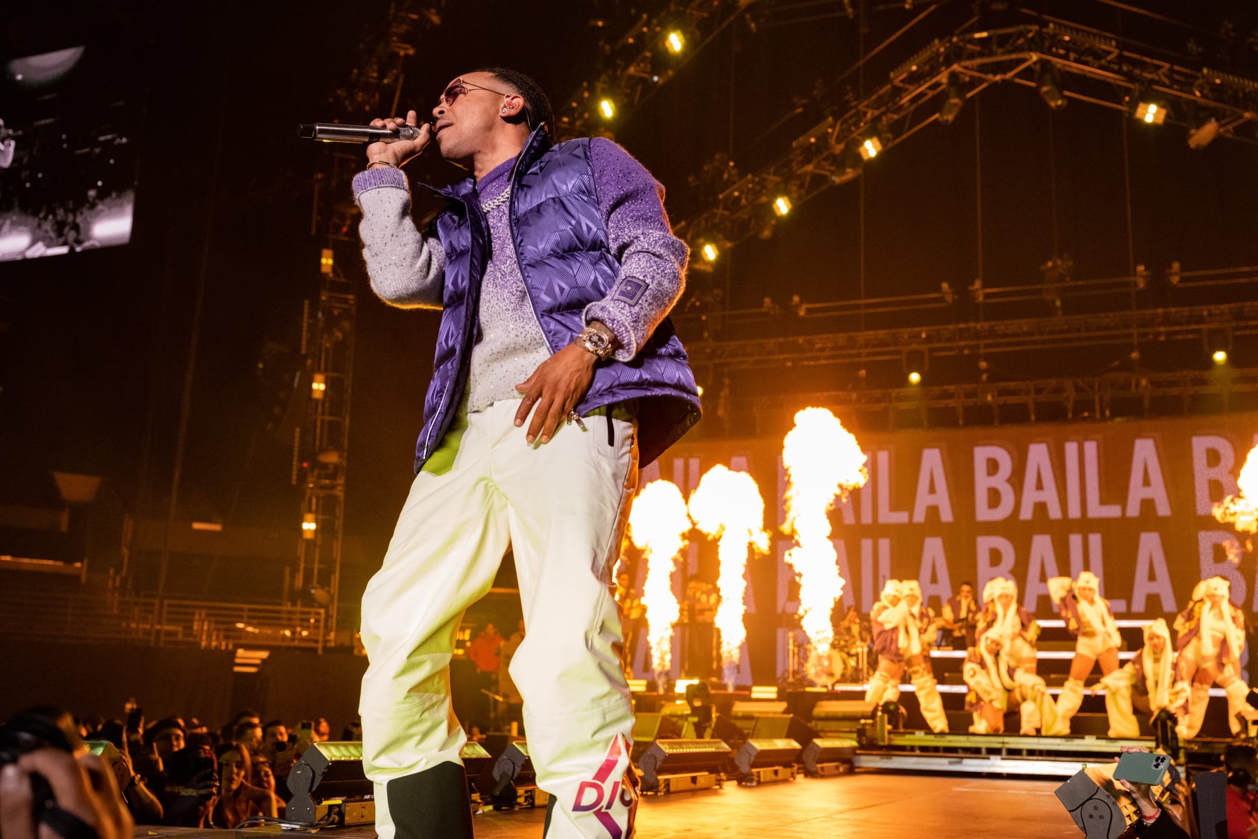 LOS ANGELES, CALIFORNIA - JANUARY 21: Singer Ozuna performs onstage during Calibash Latin Music Festival at Crypto.com Arena on January 21, 2023 in Los Angeles, California. (Photo by Scott Dudelson/Getty Images)