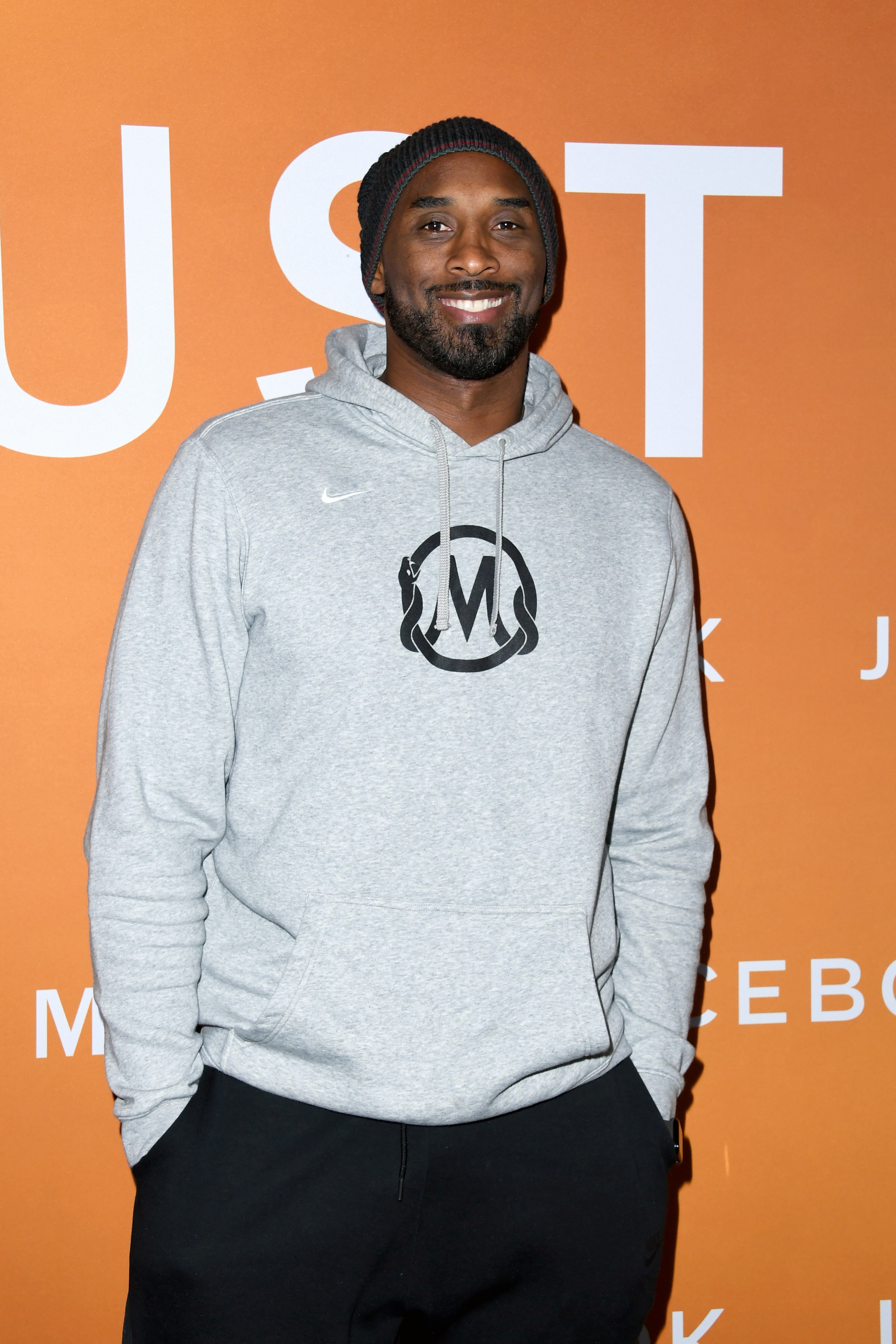 LOS ANGELES, CALIFORNIA - JANUARY 06: Kobe Bryant attends the LA Community Screening of Warner Bros Pictures' "Just Mercy"  at Cinemark Baldwin Hills on January 06, 2020 in Los Angeles, California. (Photo by Jon Kopaloff/FilmMagic)