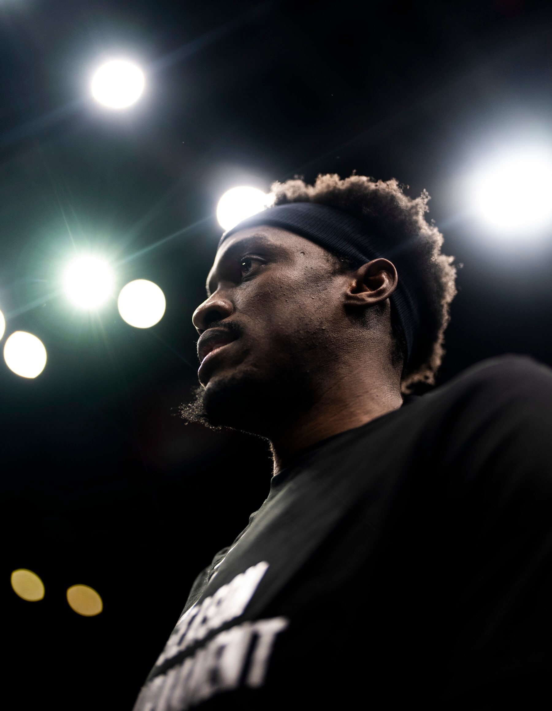 TORONTO, ON - NOVEMBER 24: Pascal Siakam #43 of the Toronto Raptors takes the court before playing the Chicago Bulls in their NBA In-Season Tournament game at the Scotiabank Arena on November 24, 2023 in Toronto, Ontario, Canada. NOTE TO USER: User expressly acknowledges and agrees that, by downloading and/or using this Photograph, user is consenting to the terms and conditions of the Getty Images License Agreement. (Photo by Mark Blinch/Getty Images)