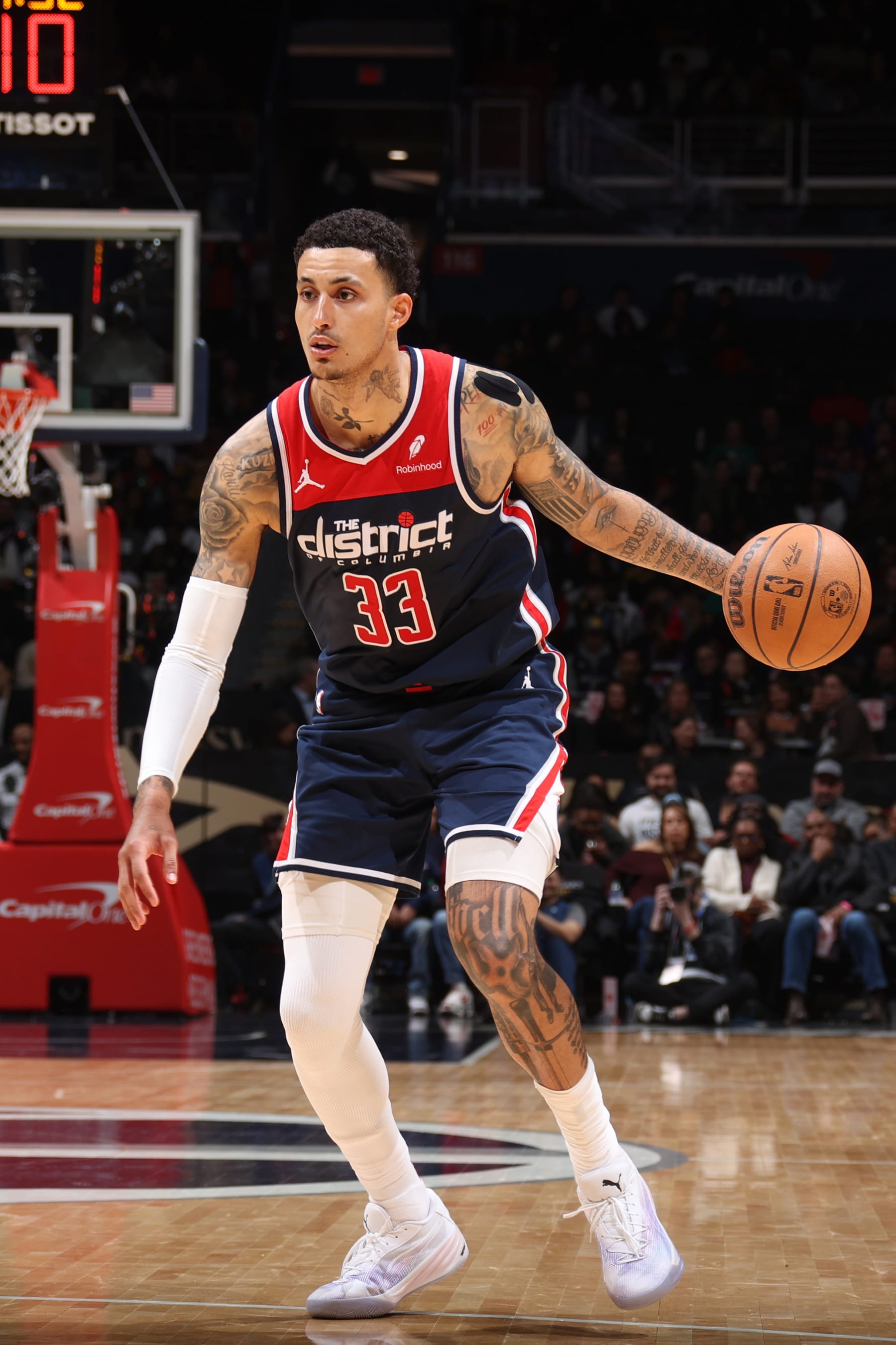 Wizards forward Kyle Kuzma