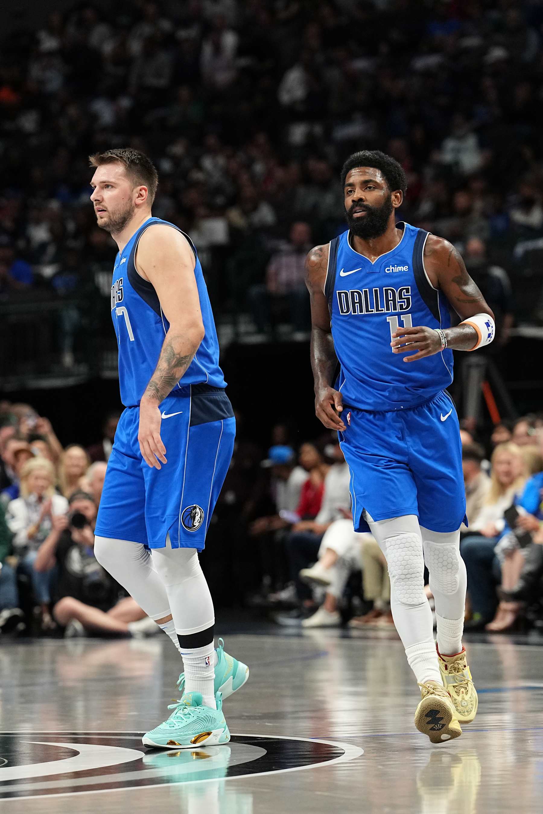 Luka DonÄiÄ and Kyrie Irving