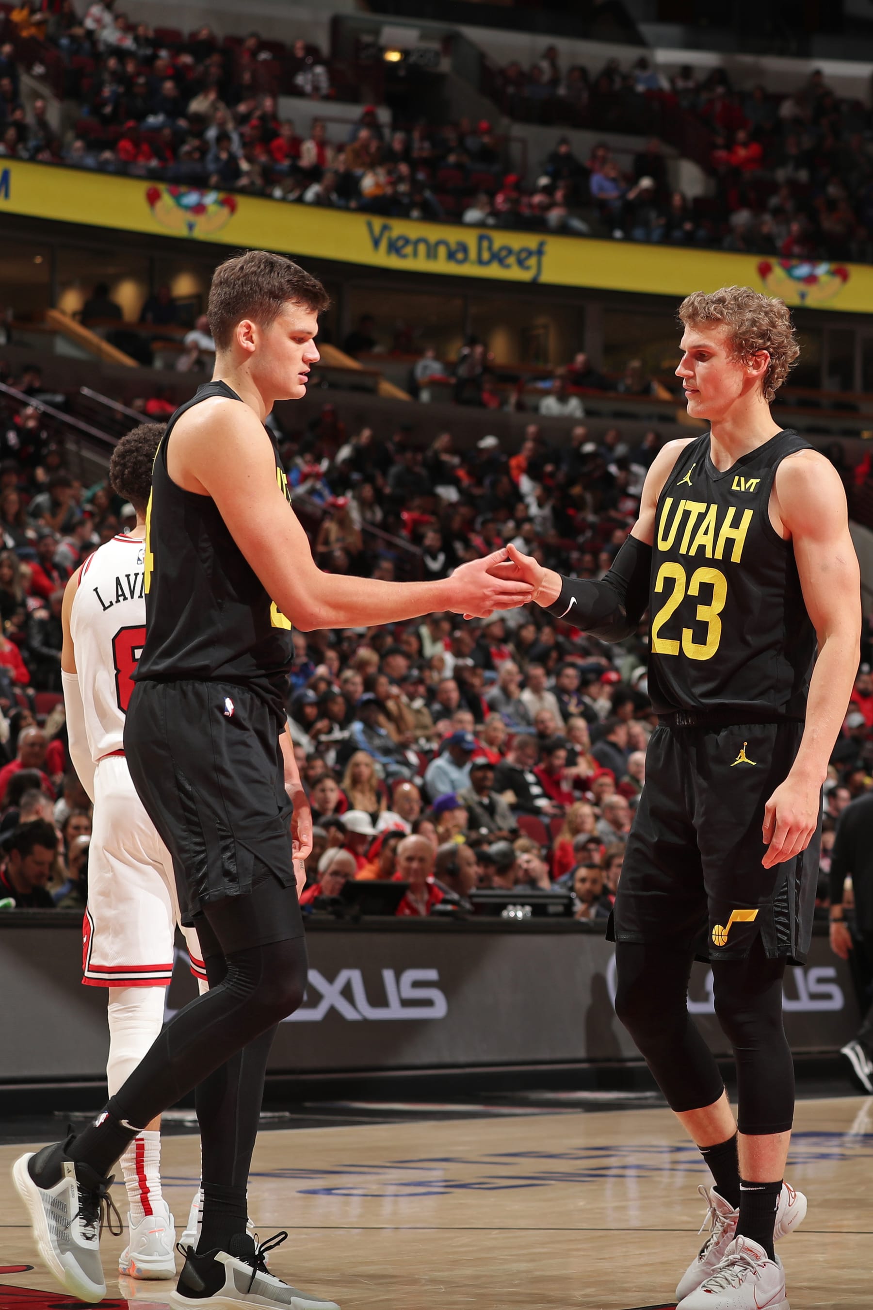 Walker Kessler and Lauri Markkanen