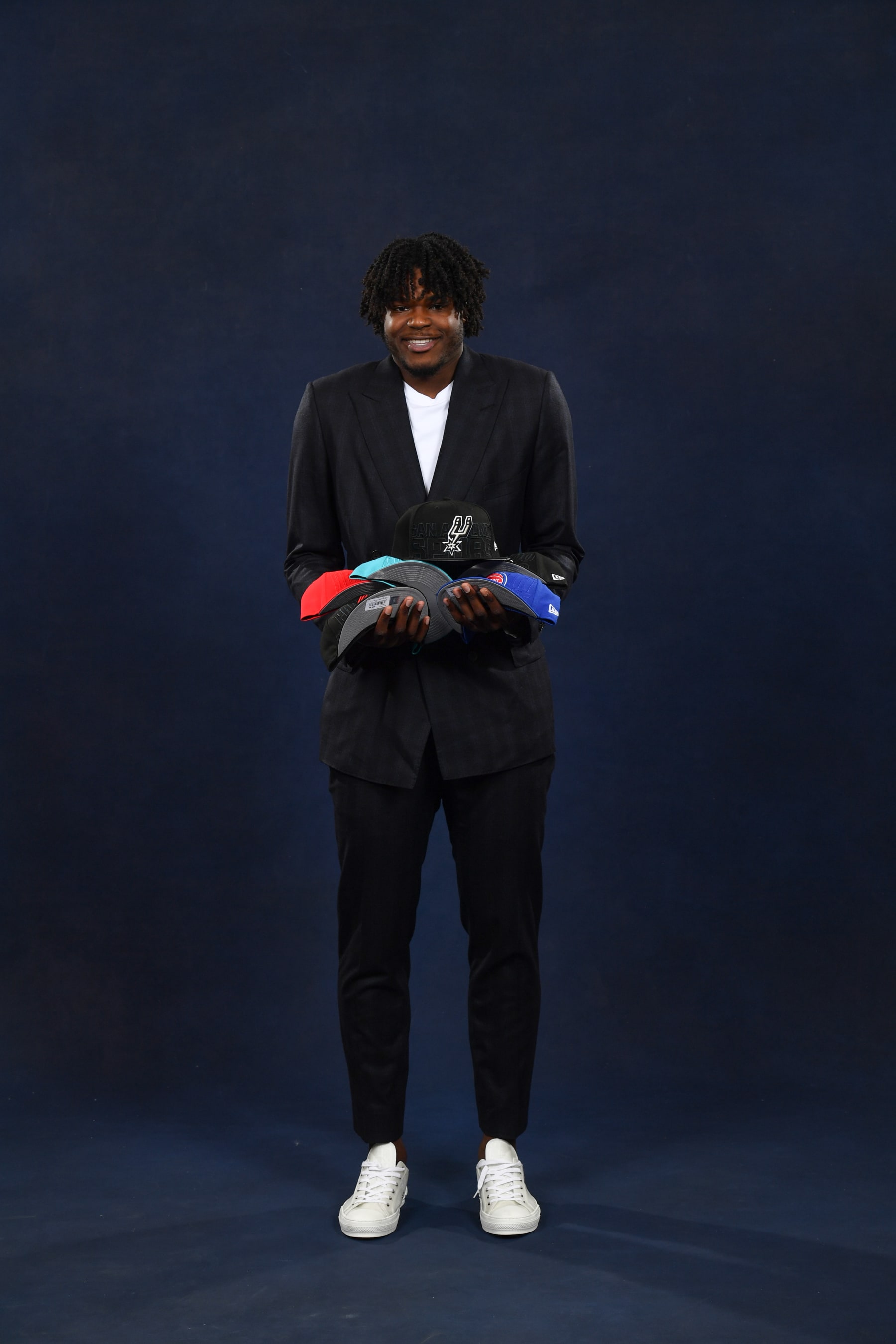CHICAGO,IL - MAY 16:  Jarace Walker poses for a portrait during the 2023 NBA Draft Lottery at McCormick Place on May 16, 2023 in Chicago, Illinois. NOTE TO USER: User expressly acknowledges and agrees that, by downloading and or using this photograph, user is consenting to the terms and conditions of the Getty Images License Agreement. Mandatory Copyright Notice: Copyright 2023 NBAE (Photo by Chris Schwegler/NBAE via Getty Images)