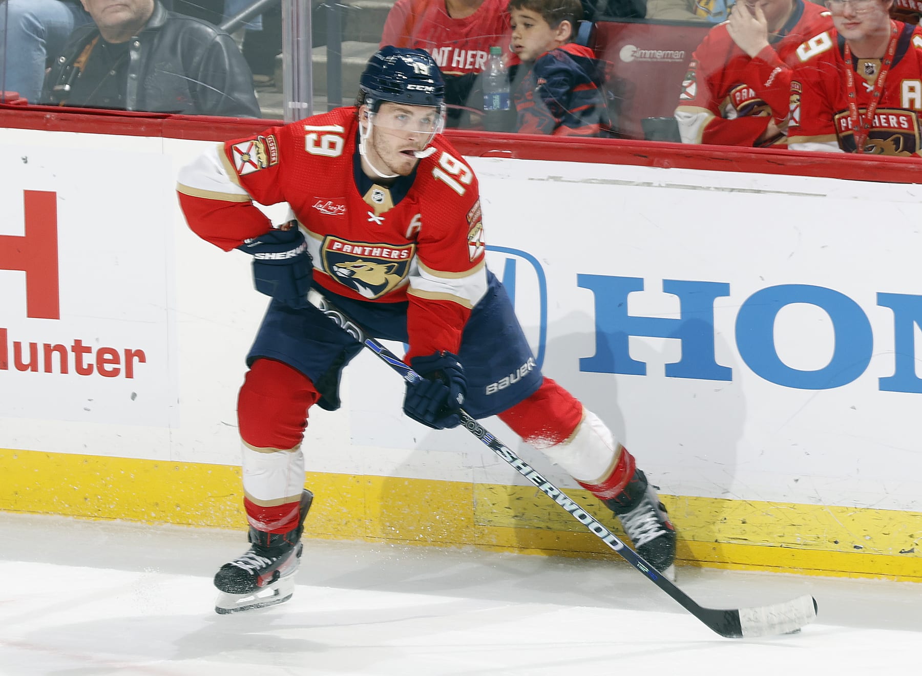 The rest of the Panthers have picked it up around Matthew Tkachuk.