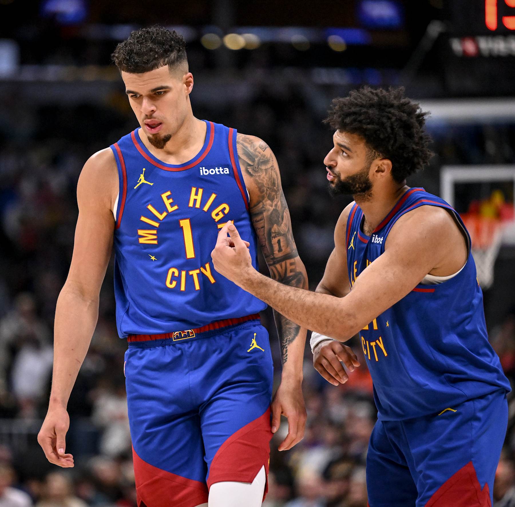 Michael Porter Jr. and Jamal Murray