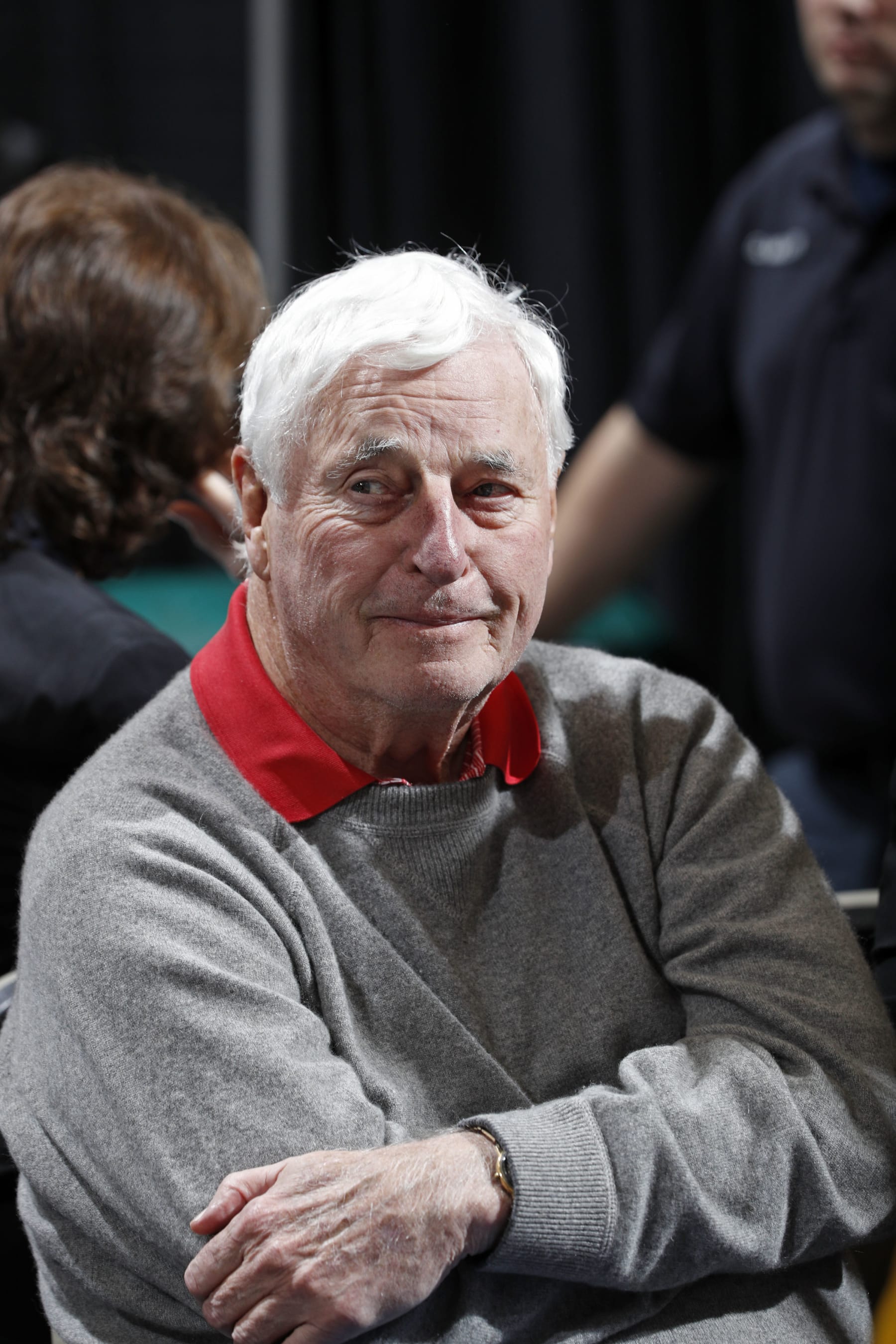 INDIANAPOLIS, IN - FEBRUARY 8: Bobby Knight attends the game of the New Orleans Pelicans game against the Indiana Pacers on February 8, 2020 at Bankers Life Fieldhouse in Indianapolis, Indiana. NOTE TO USER: User expressly acknowledges and agrees that, by downloading and or using this Photograph, user is consenting to the terms and conditions of the Getty Images License Agreement. Mandatory Copyright Notice: Copyright 2020 NBAE (Photo by Joe Robbins/NBAE via Getty Images)