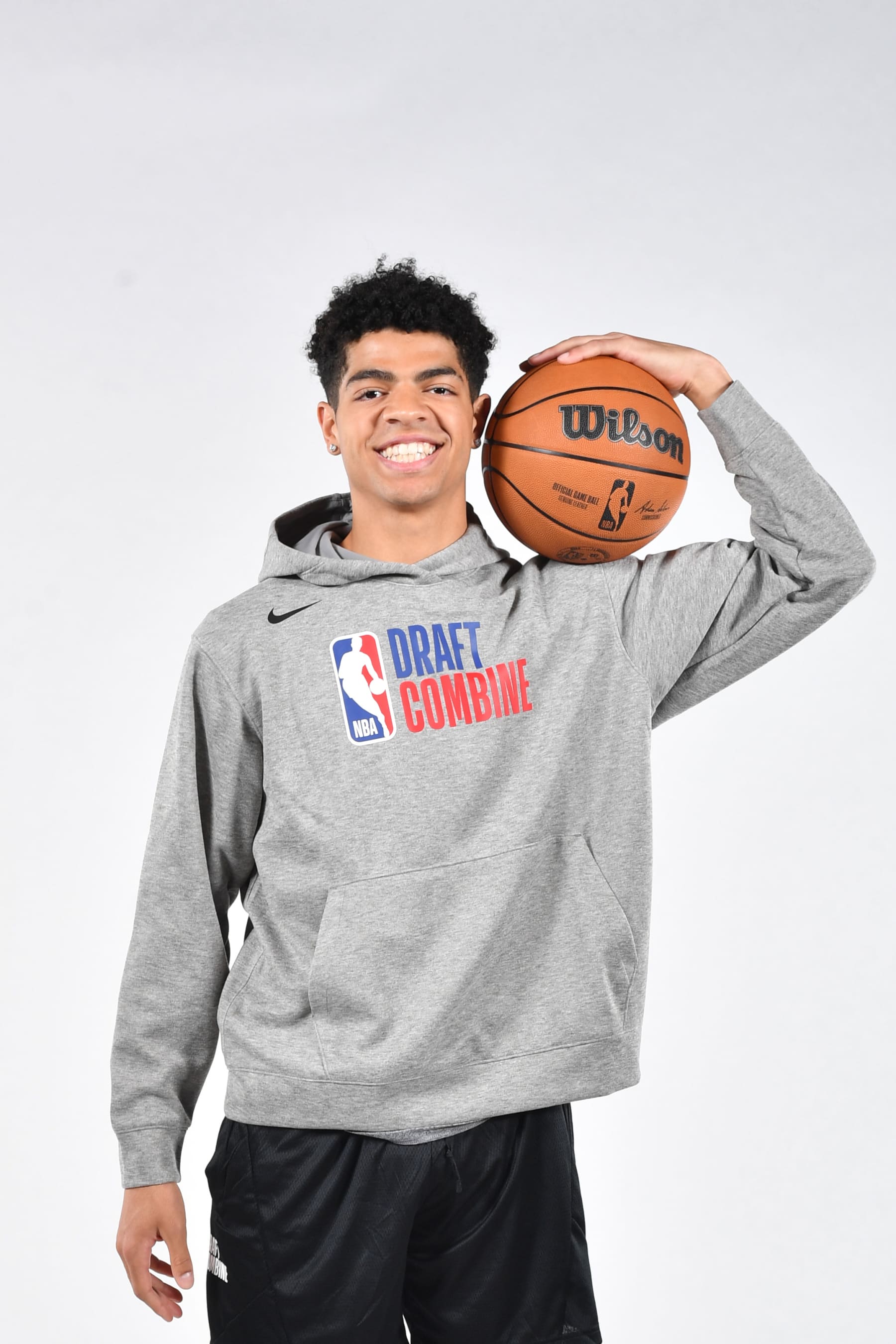 CHICAGO, IL - MAY 16: Ben Sheppard poses for a portrait during the 2023 NBA Draft Combine Circuit on May 16, 2023 in Chicago, Illinois. NOTE TO USER: User expressly acknowledges and agrees that, by downloading and or using this photograph, user is consenting to the terms and conditions of the Getty Images License Agreement. Mandatory Copyright Notice: Copyright 2023 NBAE (Photo by Chris Schwegler/NBAE via Getty Images)