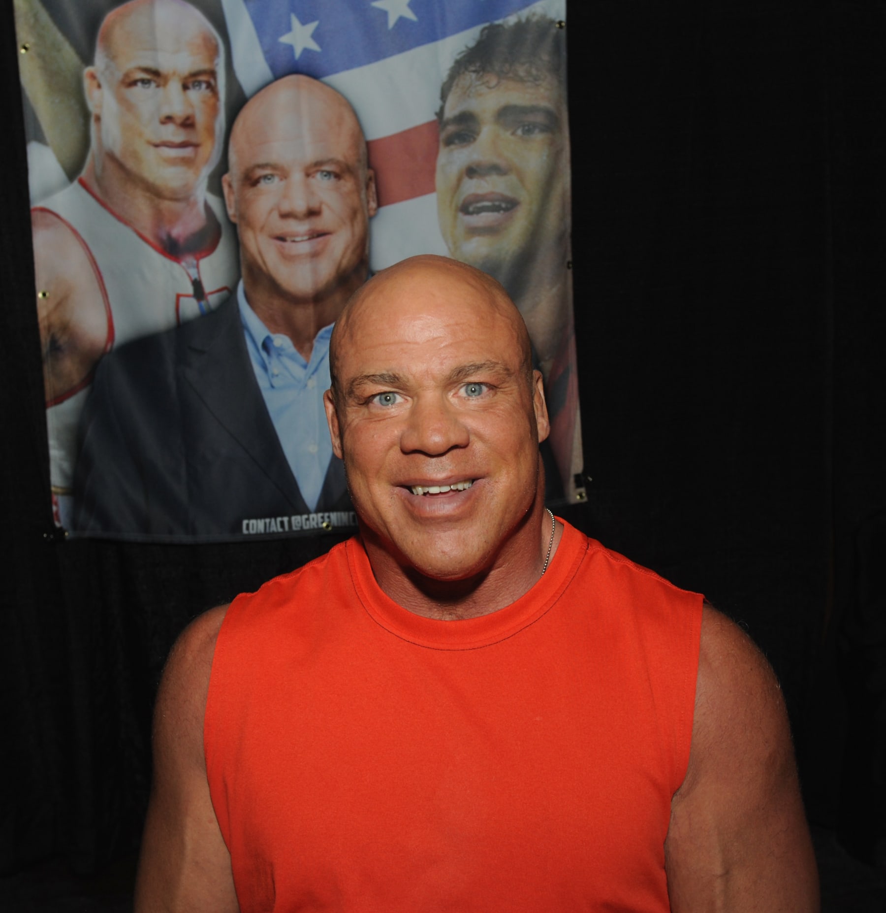 ATLANTIC CITY, NJ - OCTOBER 12:  Kurt Angle attends the New Jersey Horror Con 2019 at Showboat Hotel in Atlantic City on October 12, 2019 in Atlantic City City.  (Photo by Bobby Bank/Getty Images)