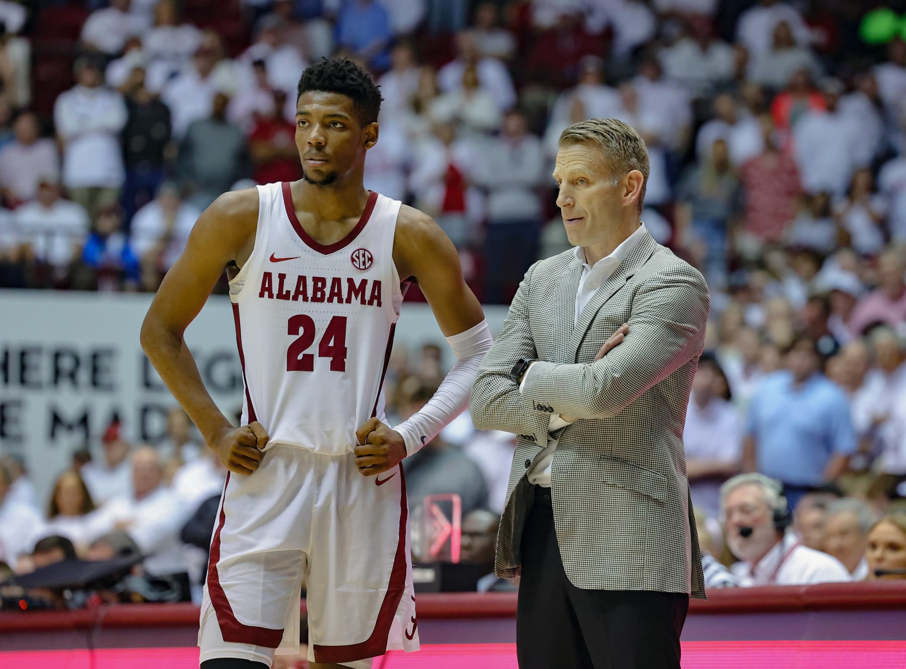 Brandon Miller and Nate Oats